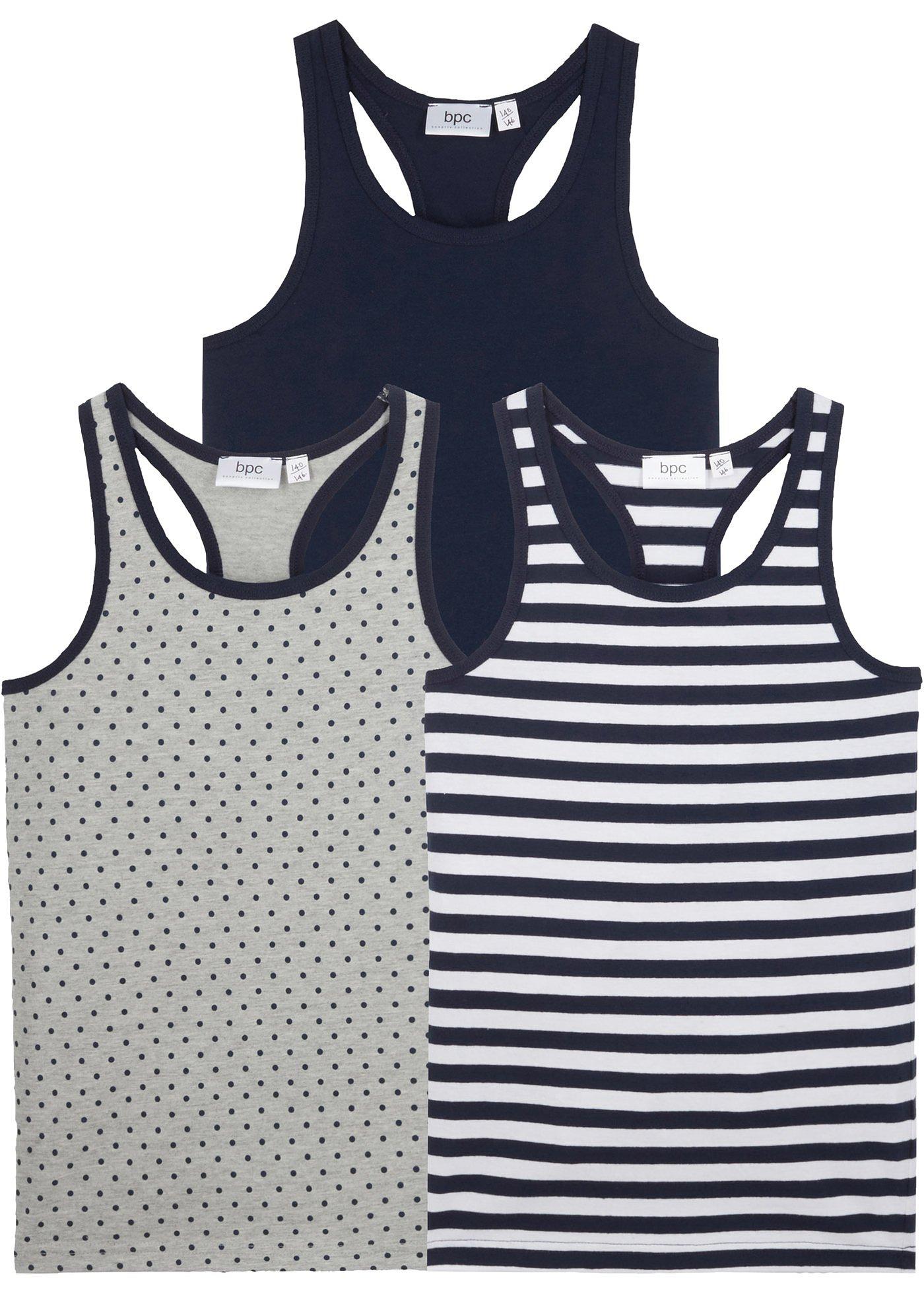 Lot de 3 tricots de peau fille