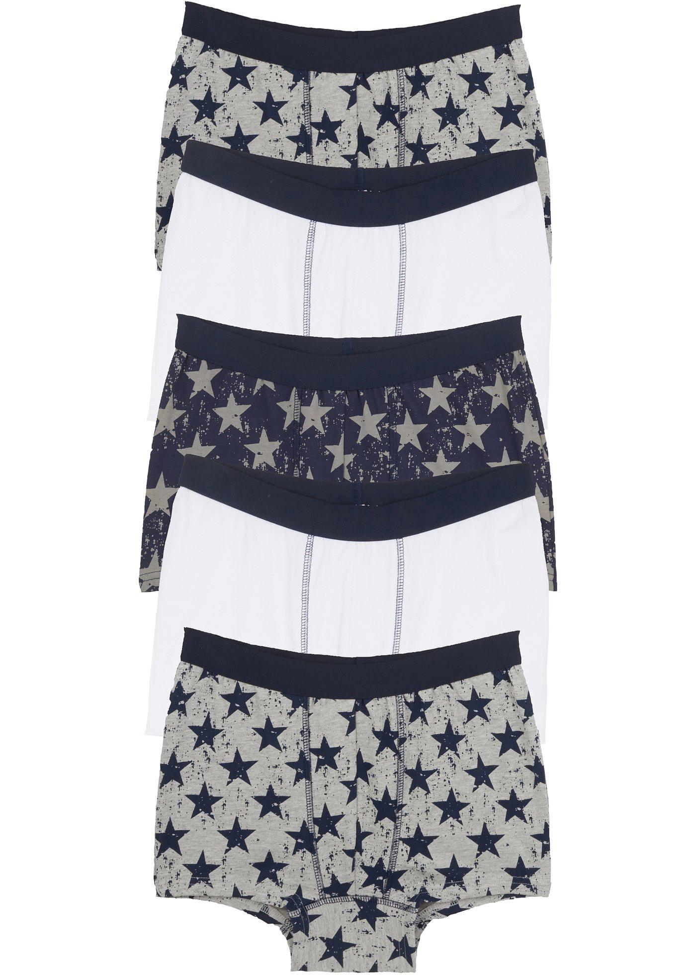 Lot de 5 boxers garçon