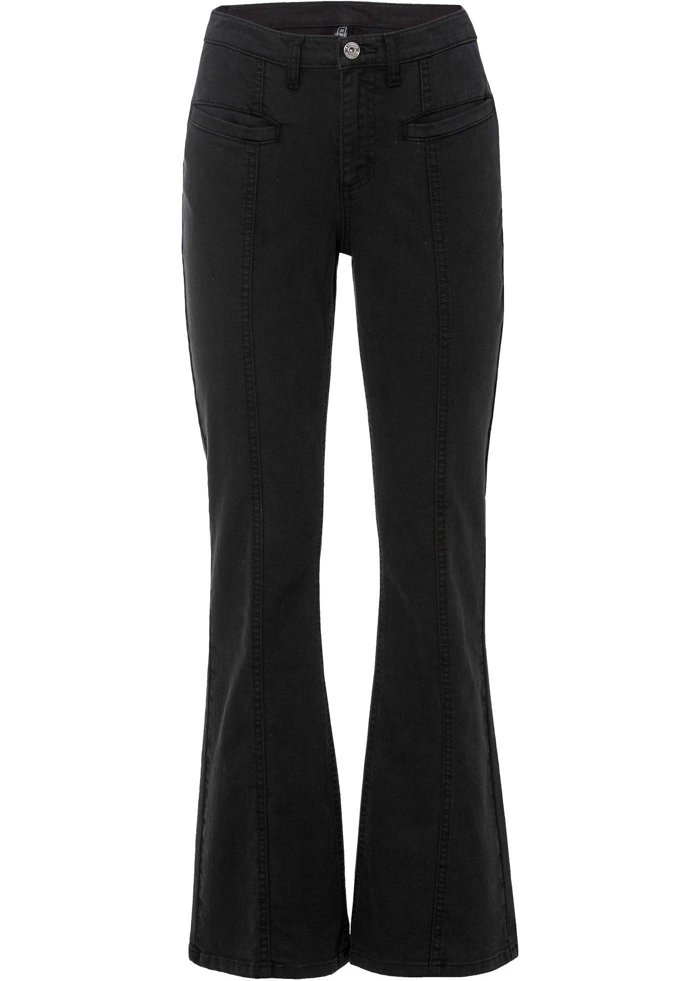 Pantalon en twill avec poches pailletées