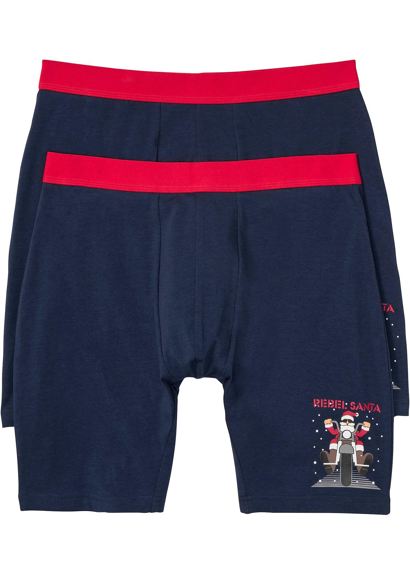 Lot de 2 boxers longs