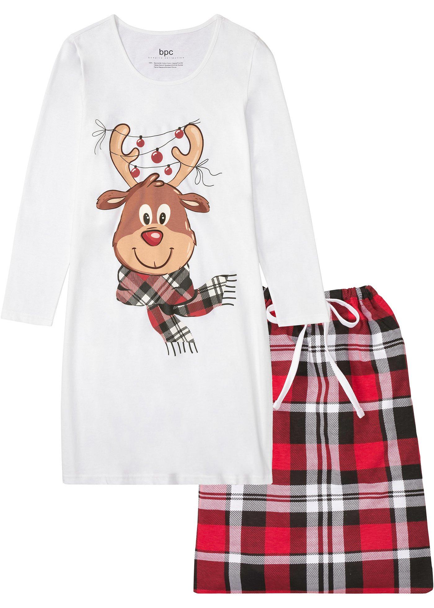 Chemise de nuit avec pochon cadeau