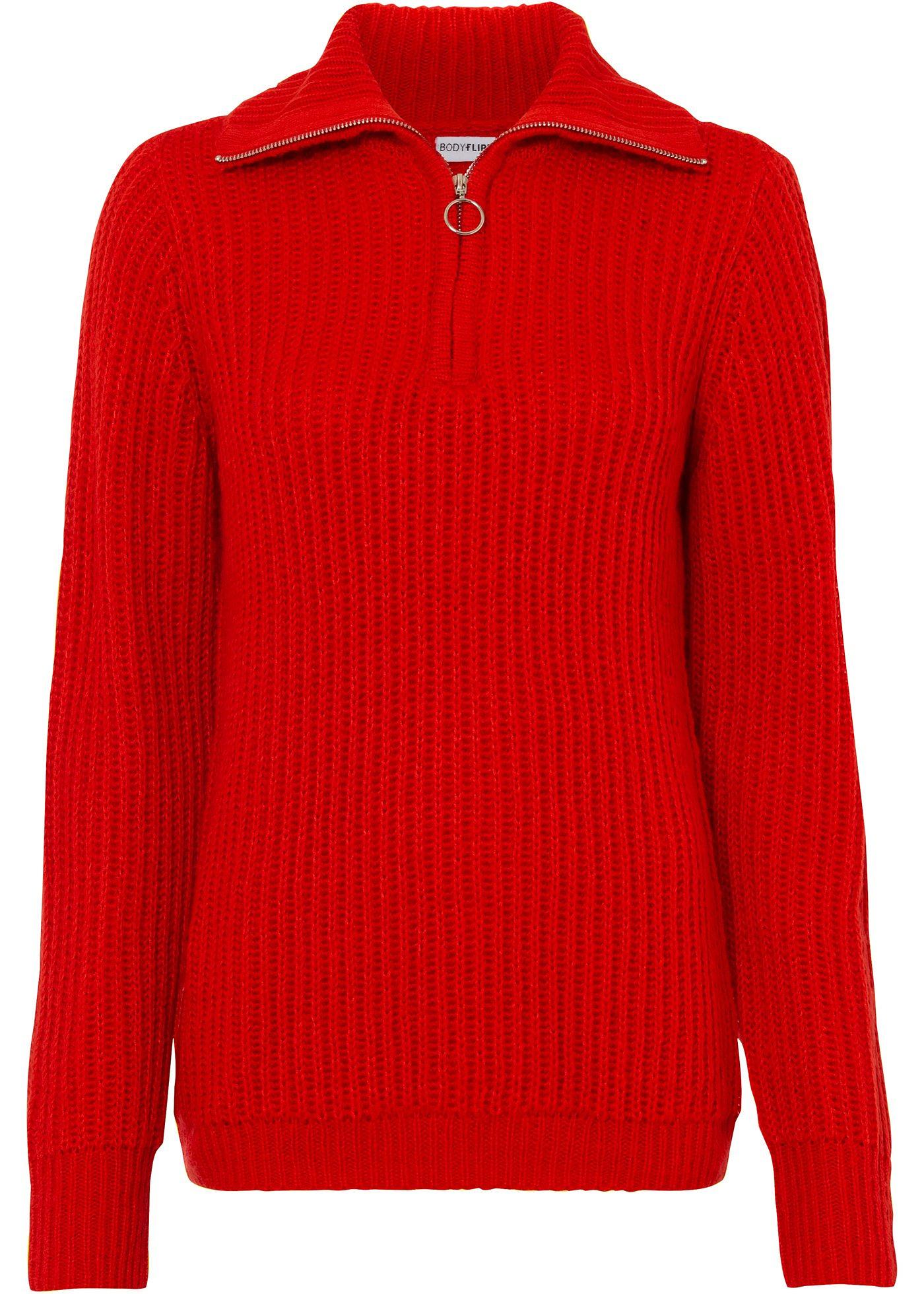 Pull avec col zippé