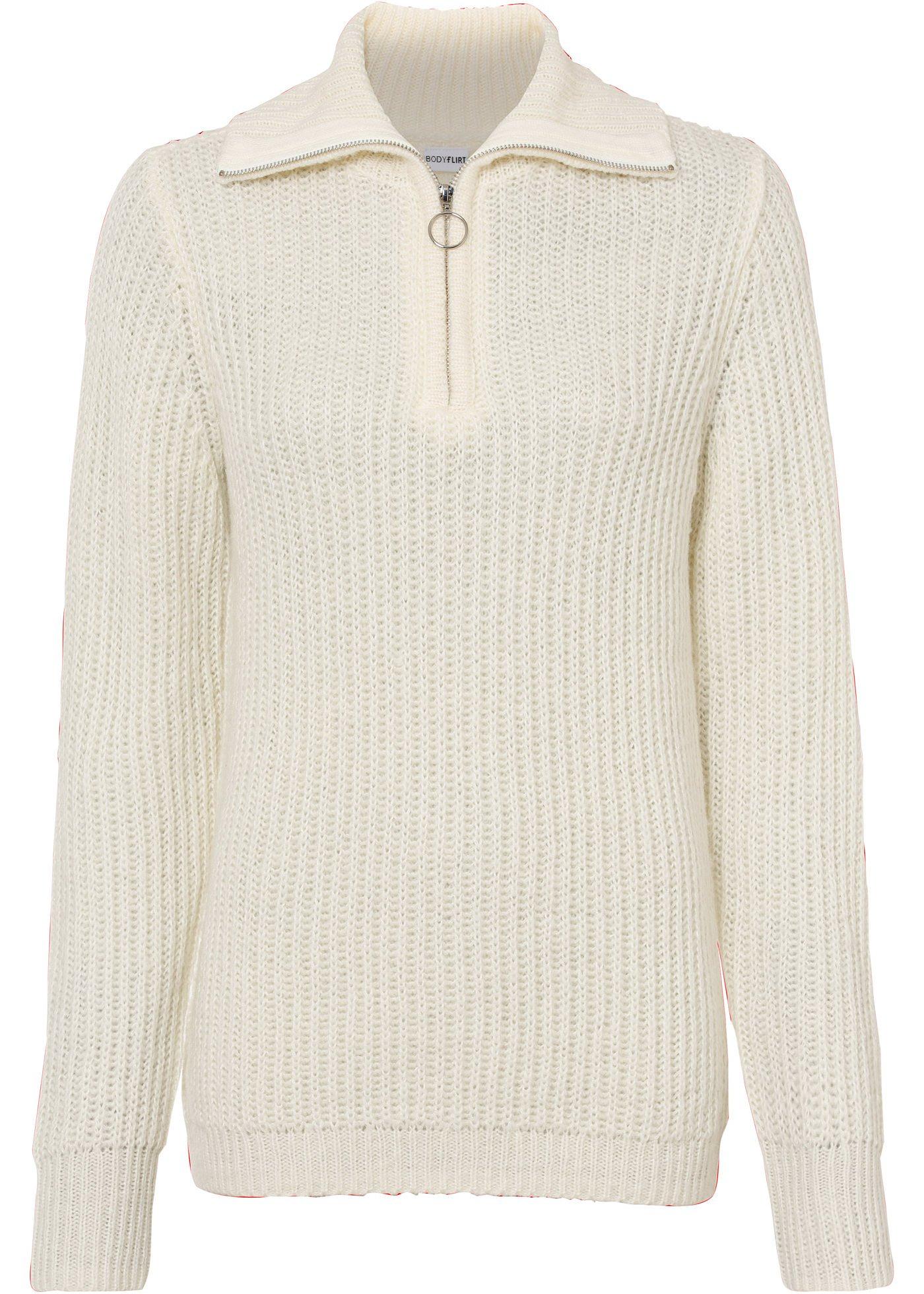 Pull avec col zippé