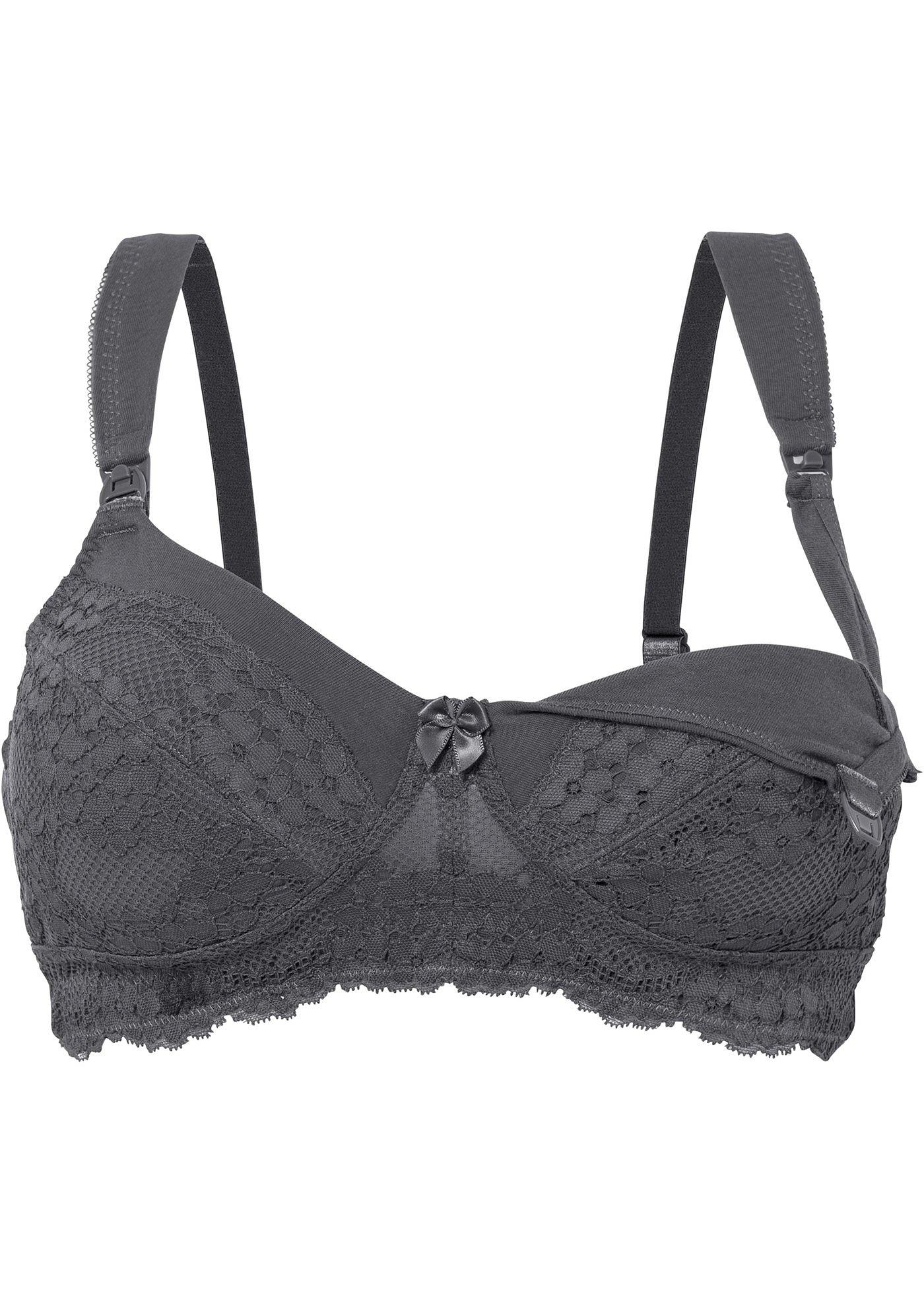 Soutien-gorge d'allaitement sans armatures avec coton