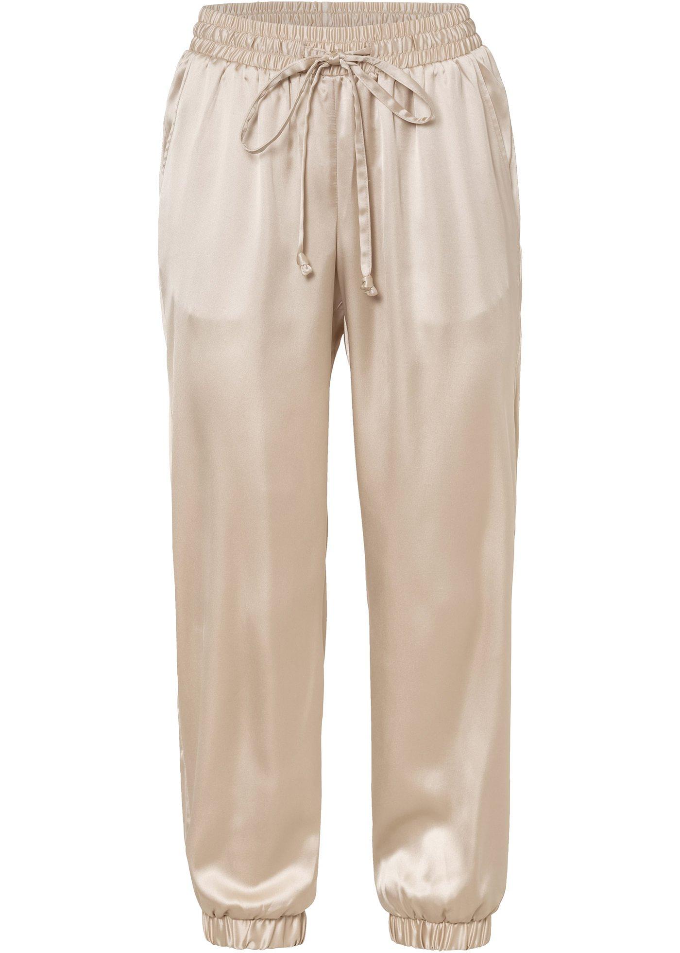 Pantalon en satin