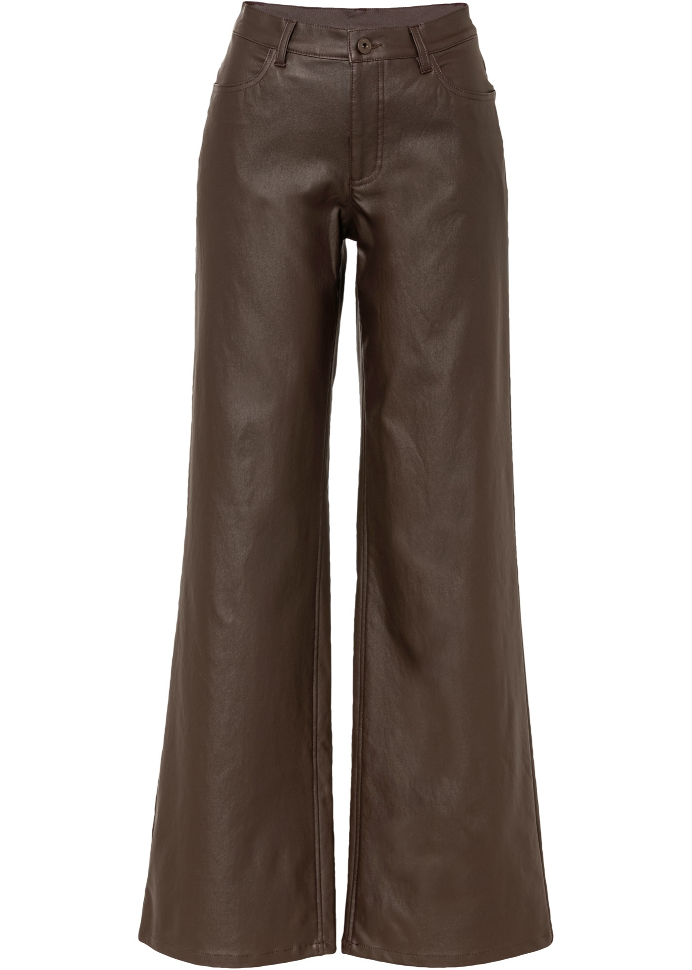 Pantalon Marlène en synthétique imitation cuir