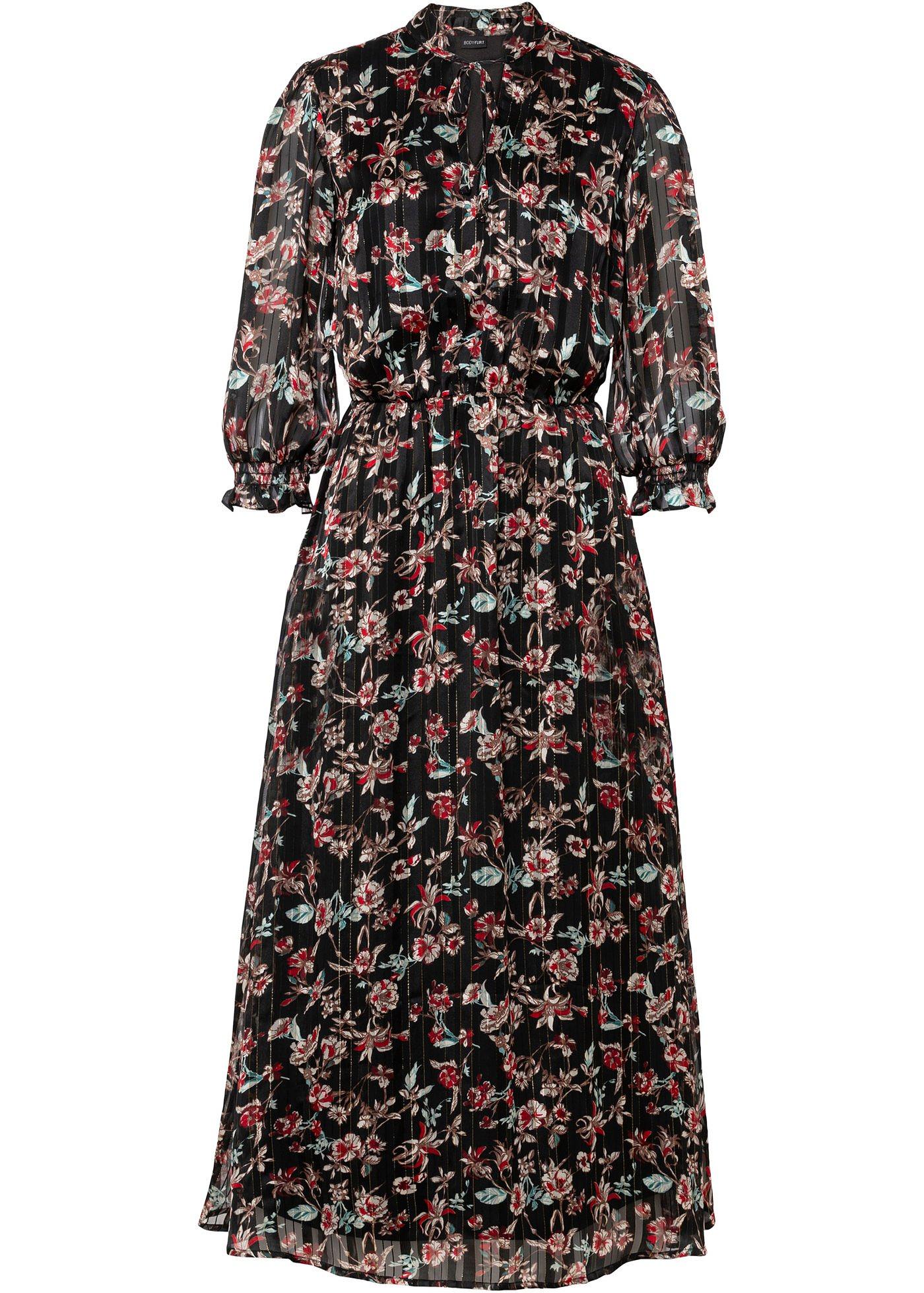 Robe longue imprimée