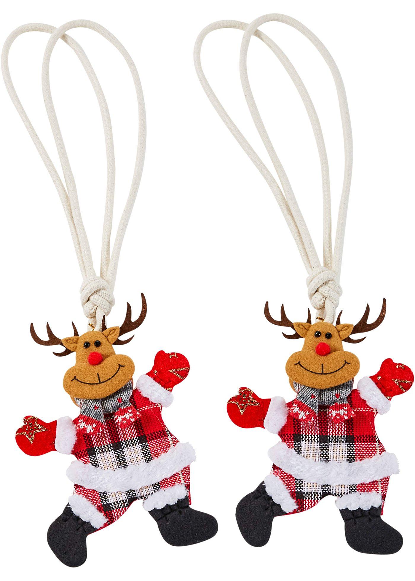 Lot de 2 embrasses renne