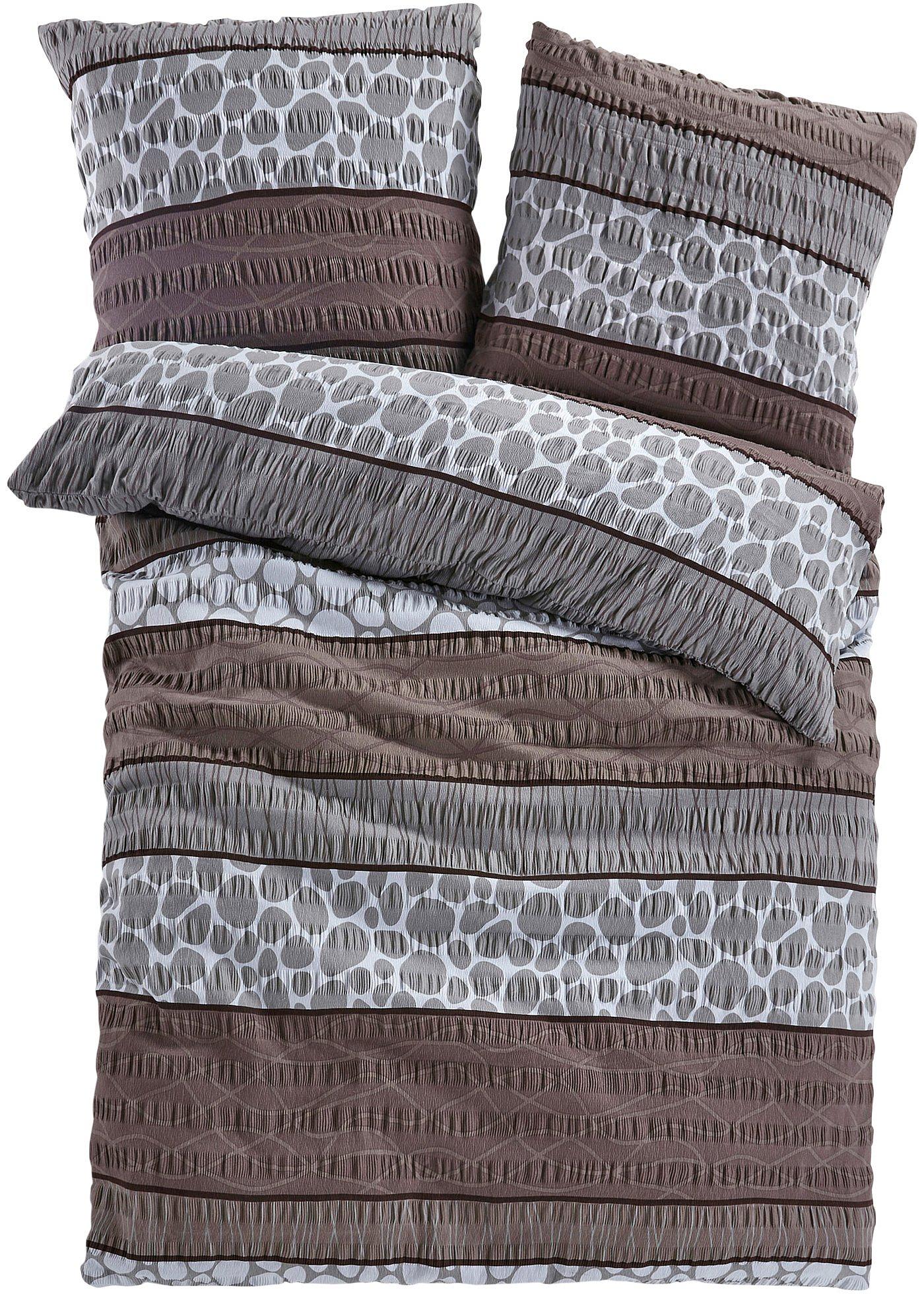 Parure de lit à rayures