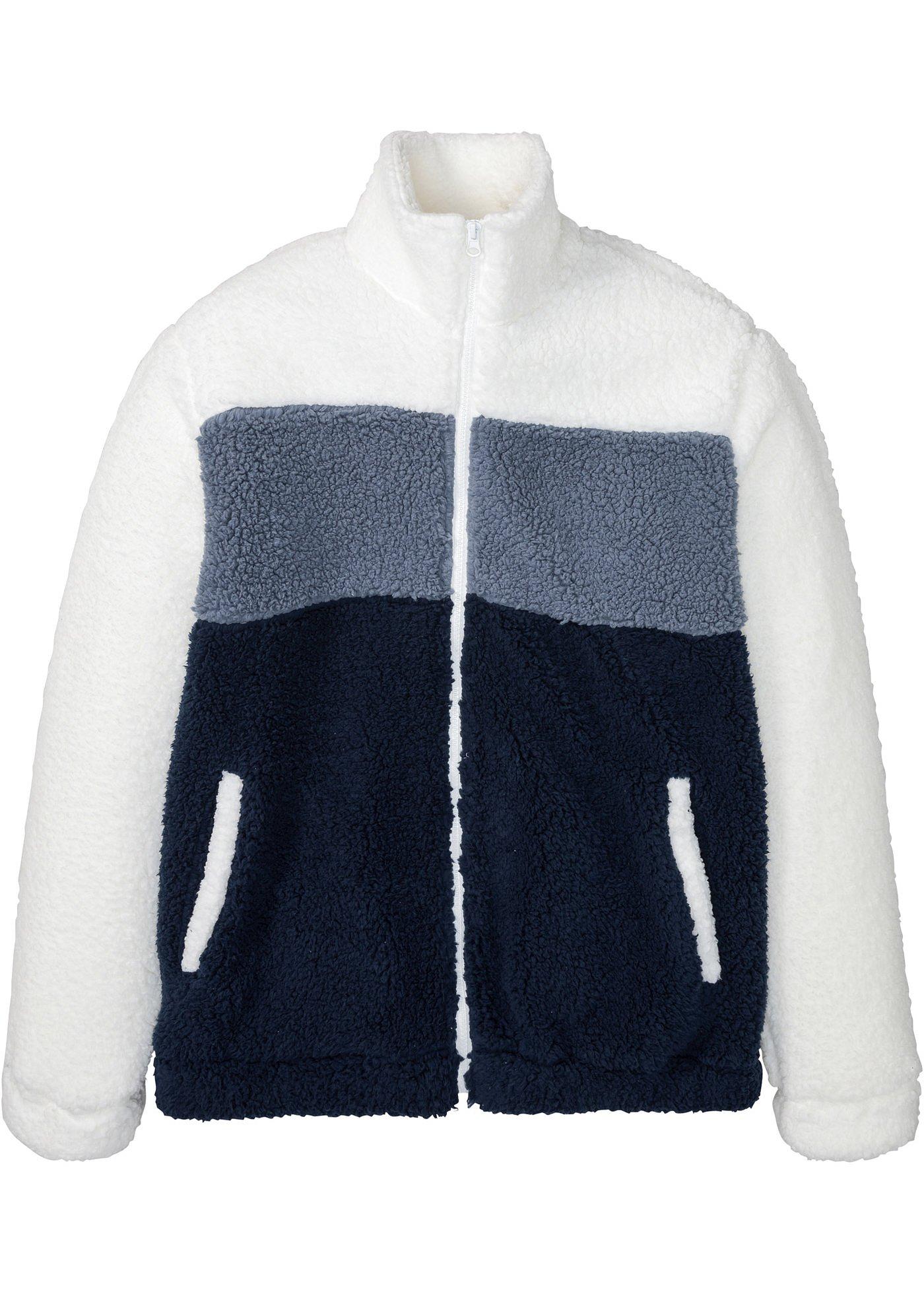 Veste en polaire avec épaules légèrement basses, Loose Fit