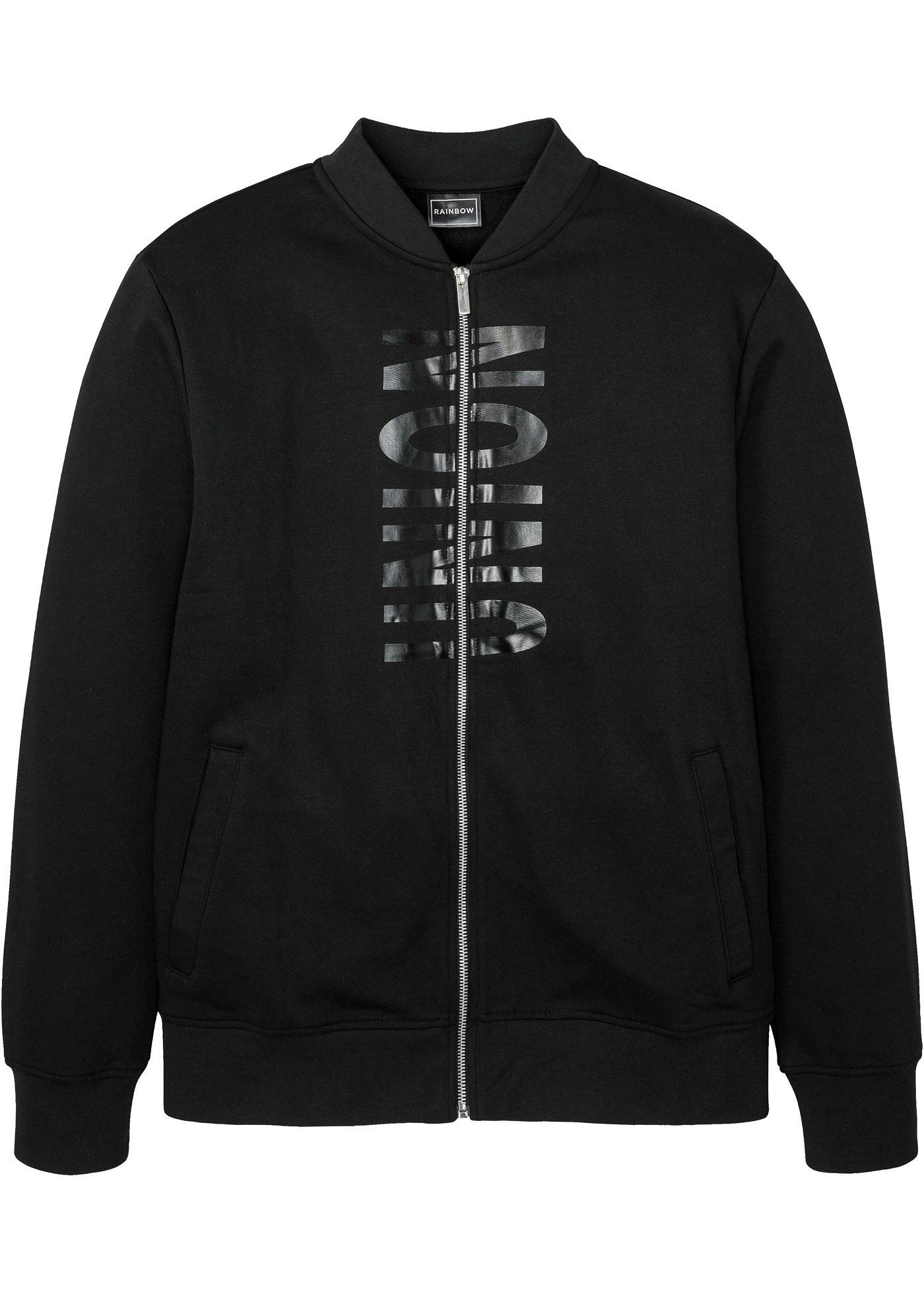 Blouson bomber sweat