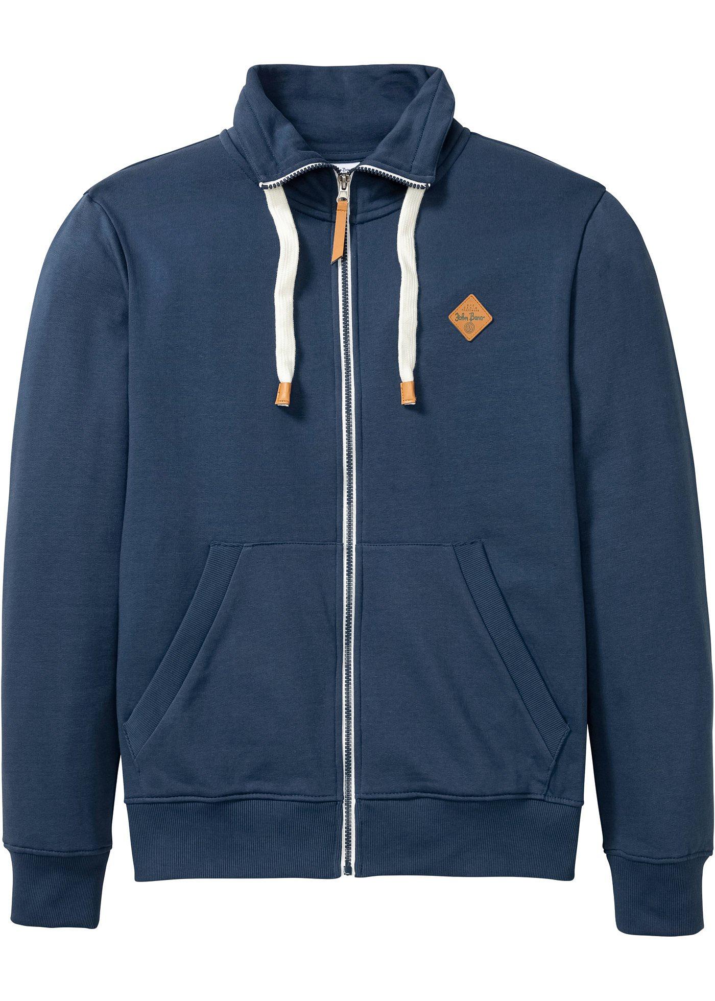 Gilet sweat avec polyester recyclé