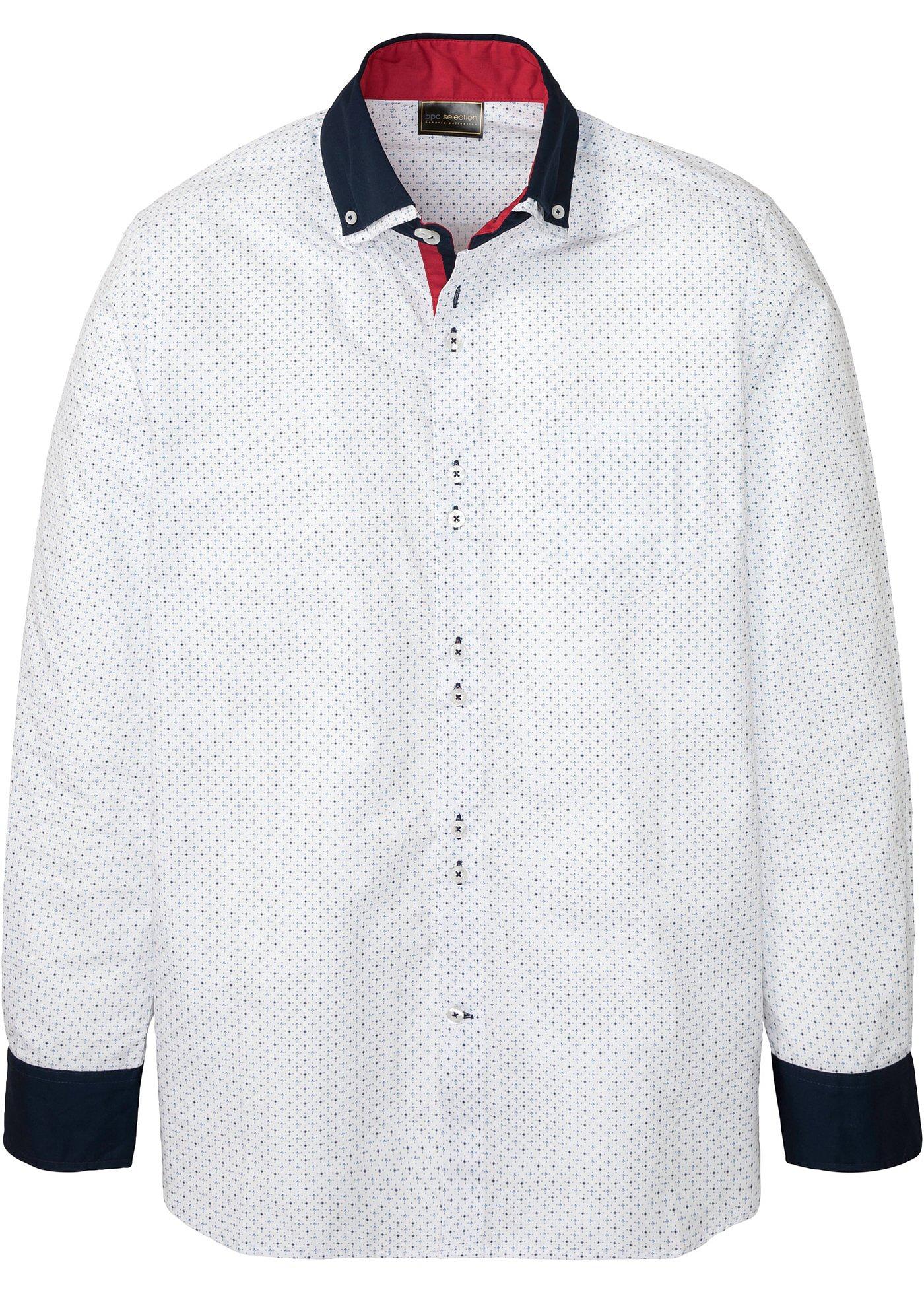 Chemise business avec double col Slim Fit