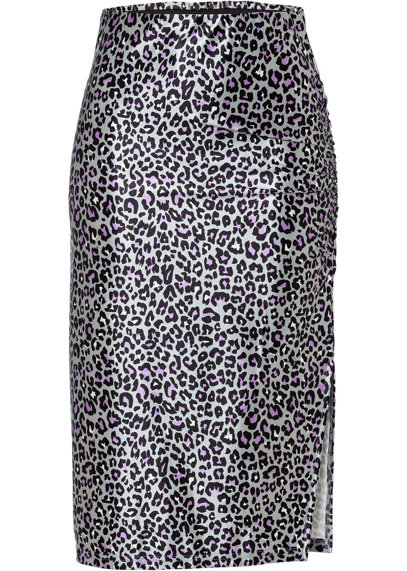 Jupe en jersey brillant