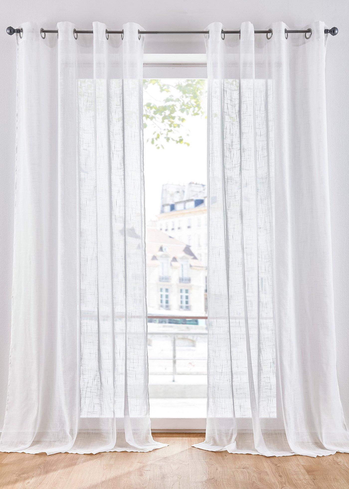 Voilage raccourcissable (1 pce.)