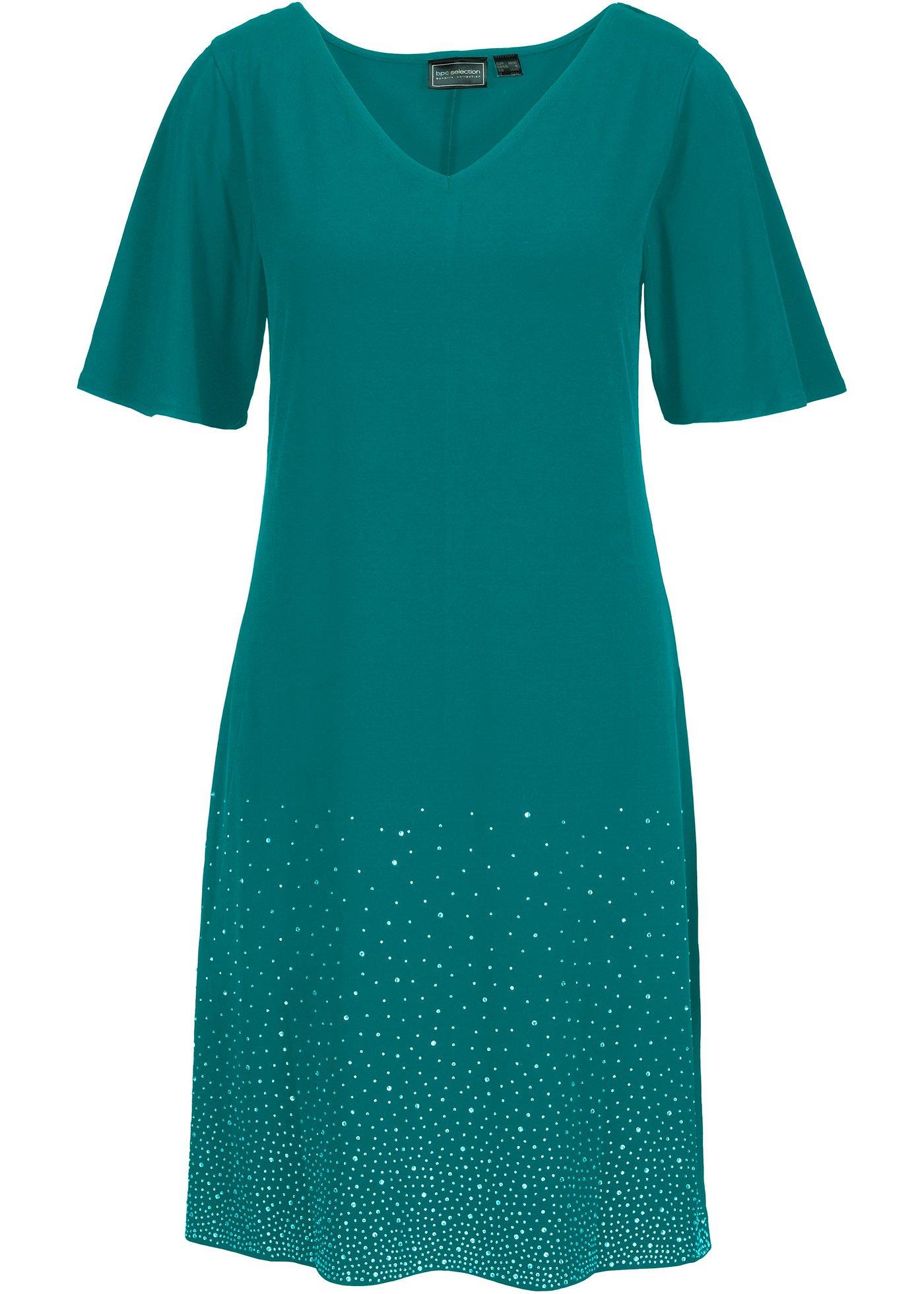 Robe avec petites pierres décoratives