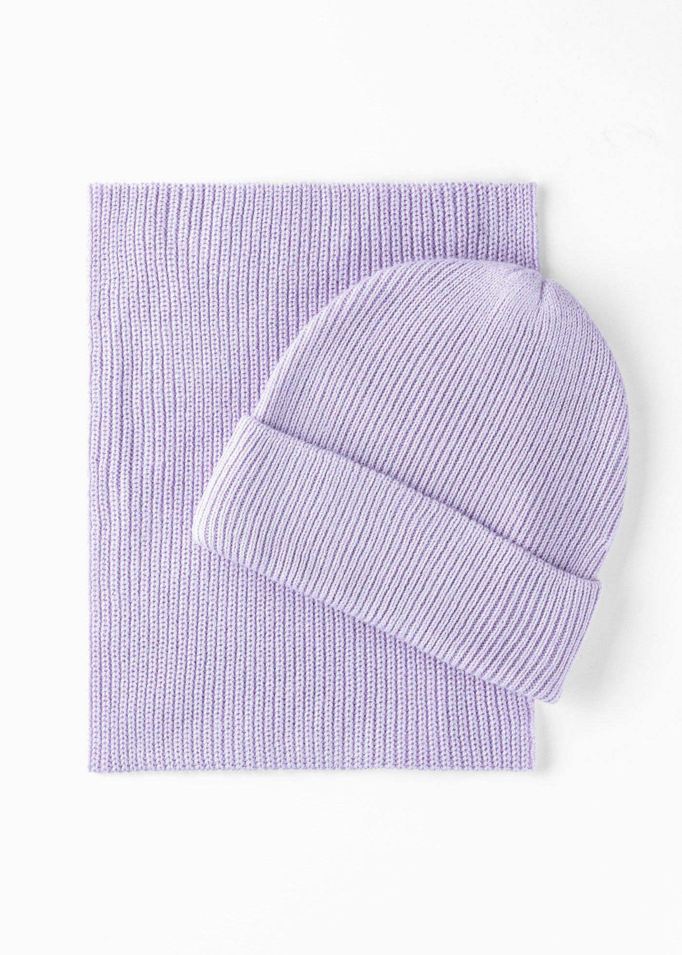 Bonnet et écharpe-tube (Ens. 2 pces.)