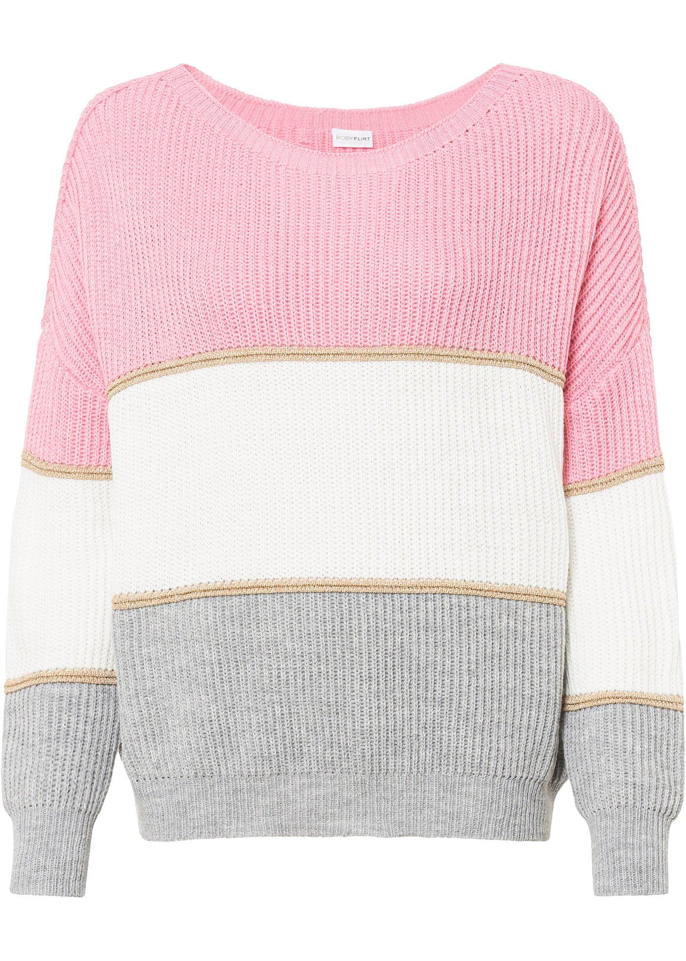 Pull avec effet brillant