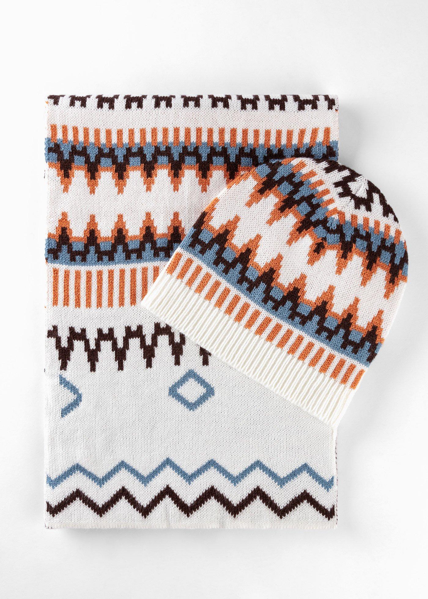 Écharpe et bonnet (Ens. 2 pces.)