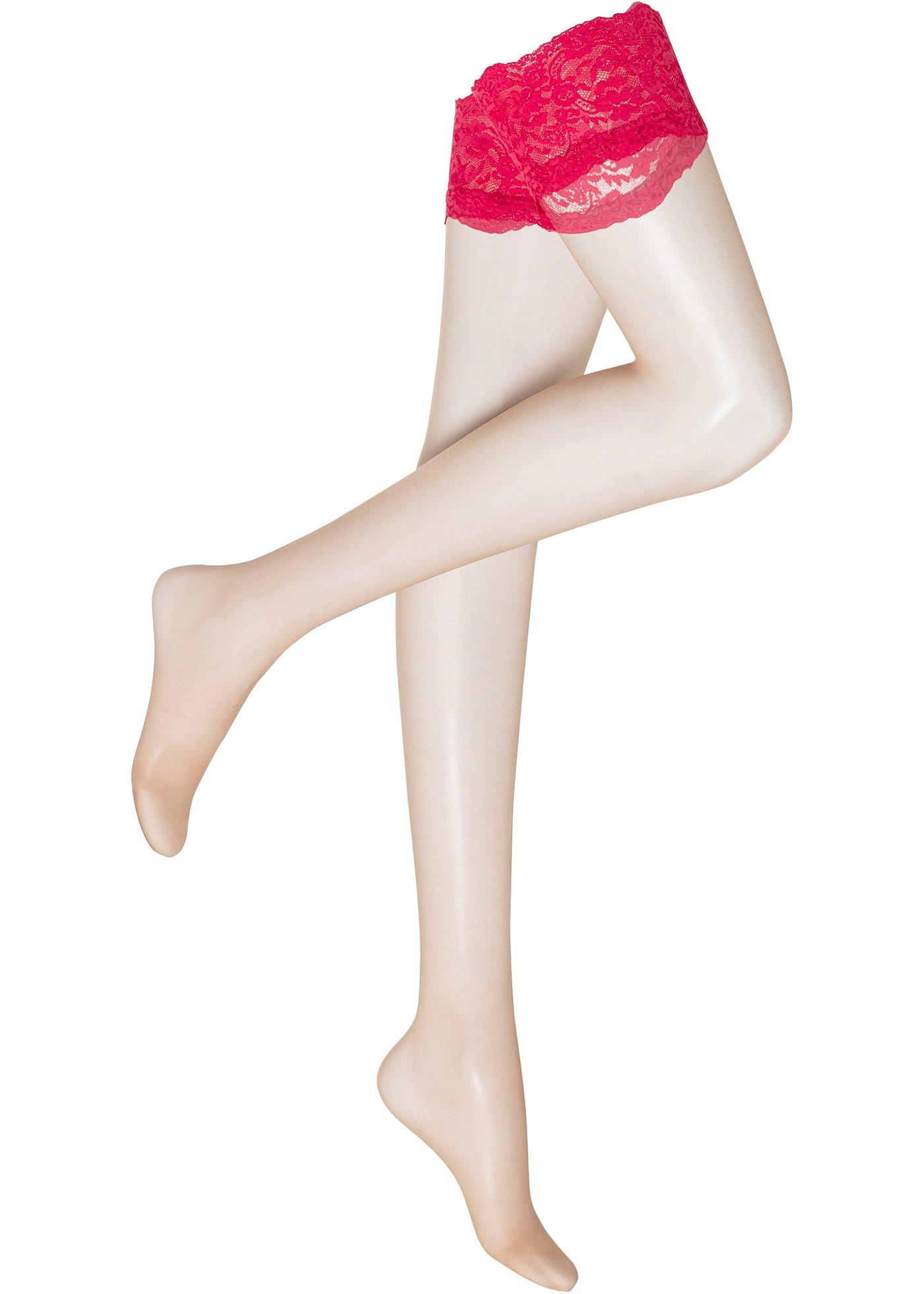 Bas porte-jarretelles 20den