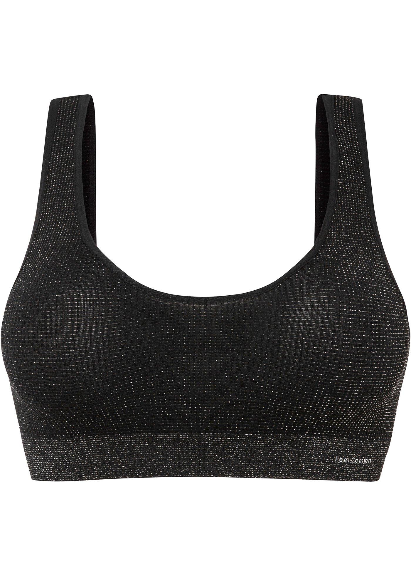 Brassière sans couture Feel Comfort avec effet brillant