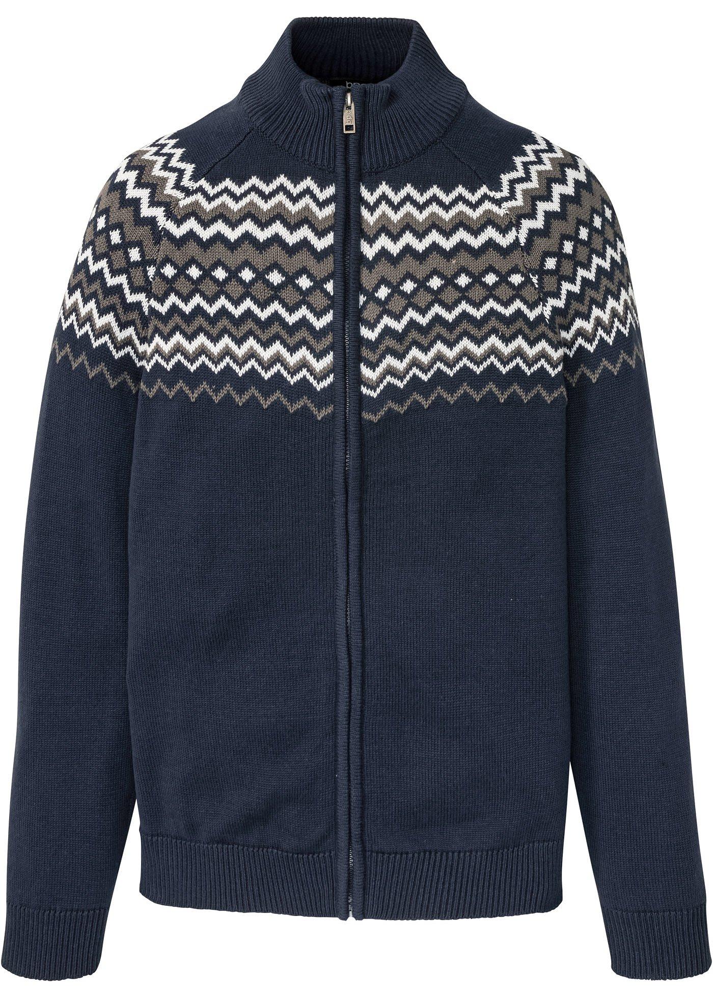 Gilet en maille norvégien coupe confort