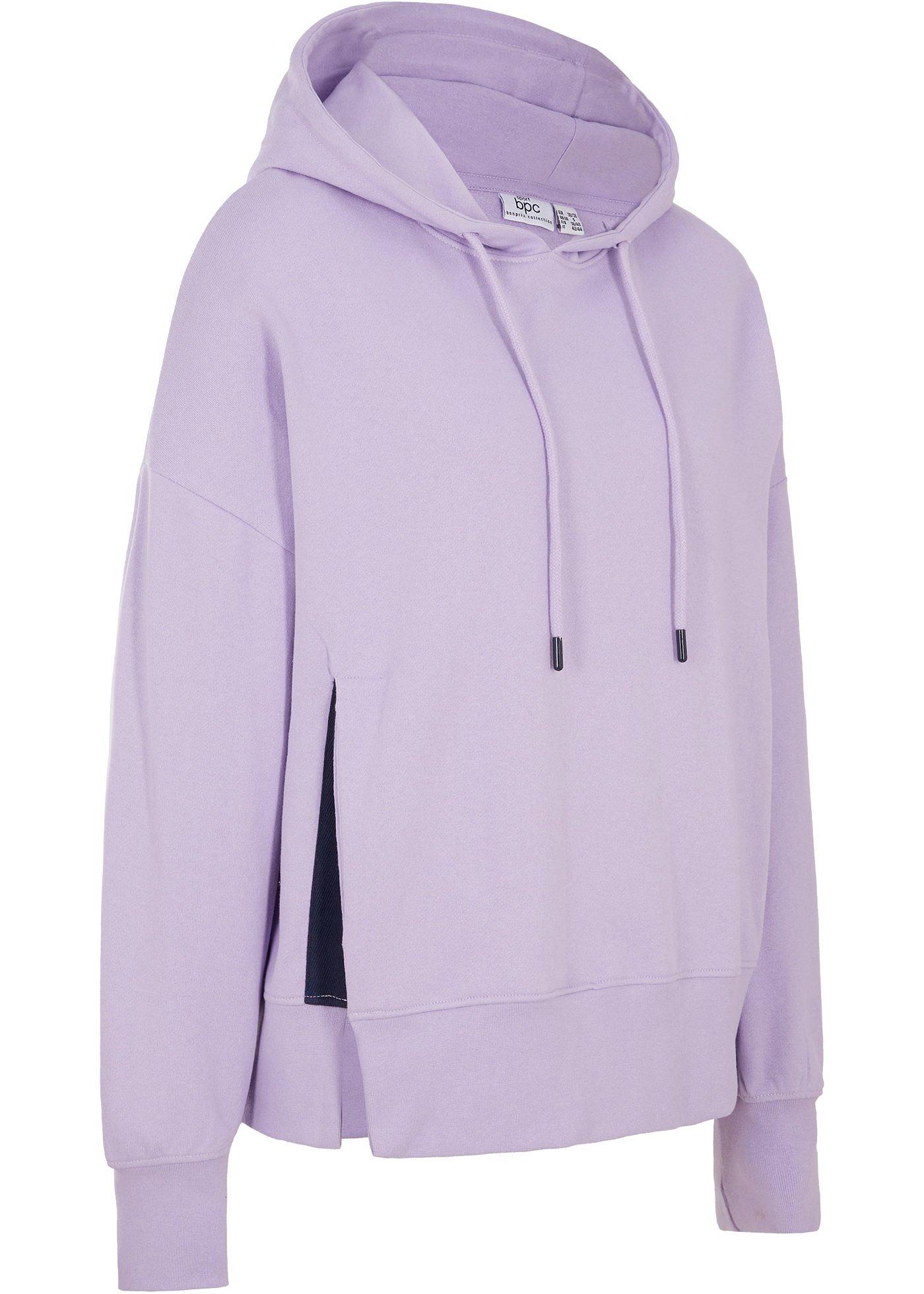 Sweat-shirt à capuche avec polyester recyclé