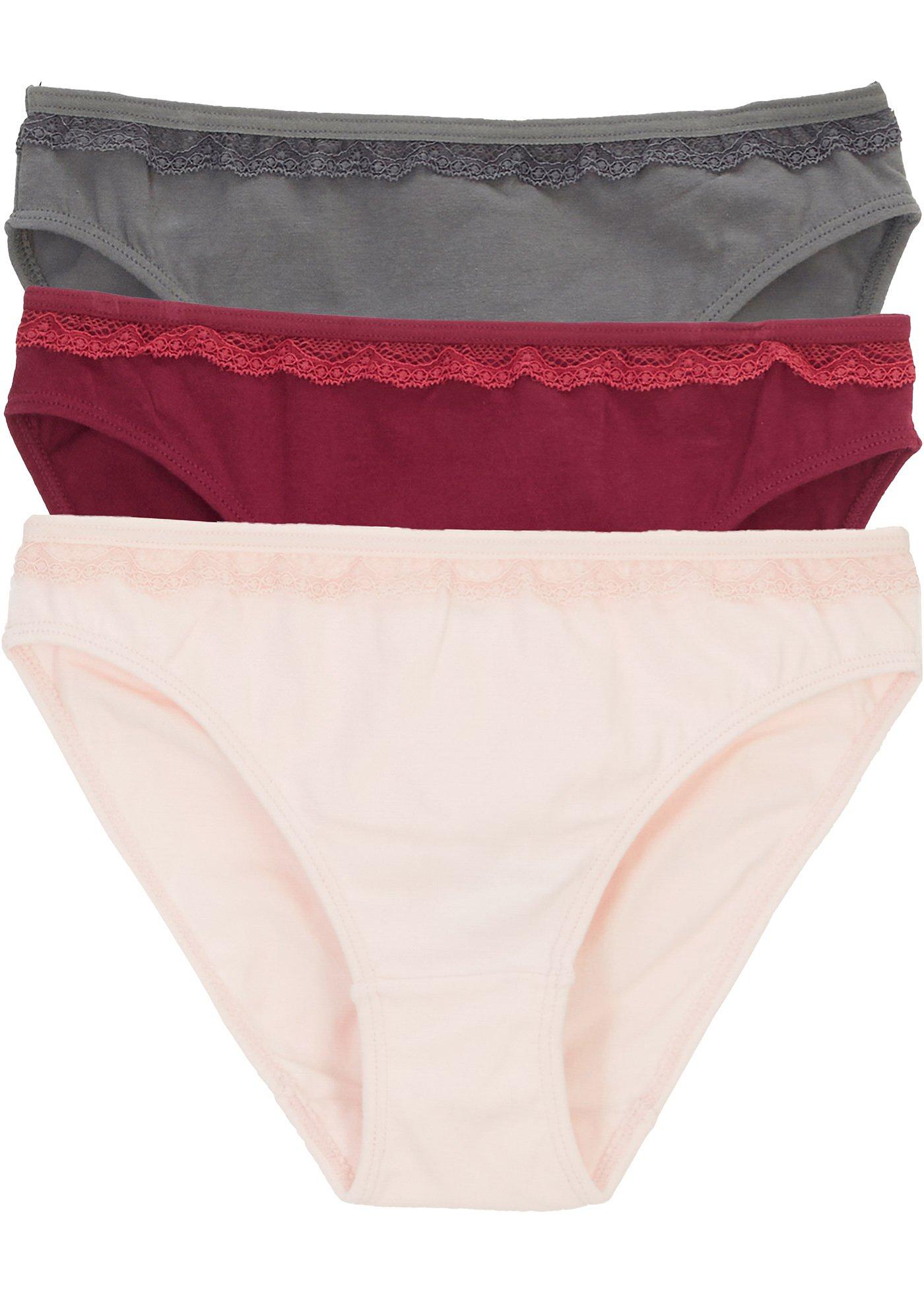 Lot de 3 slips fille