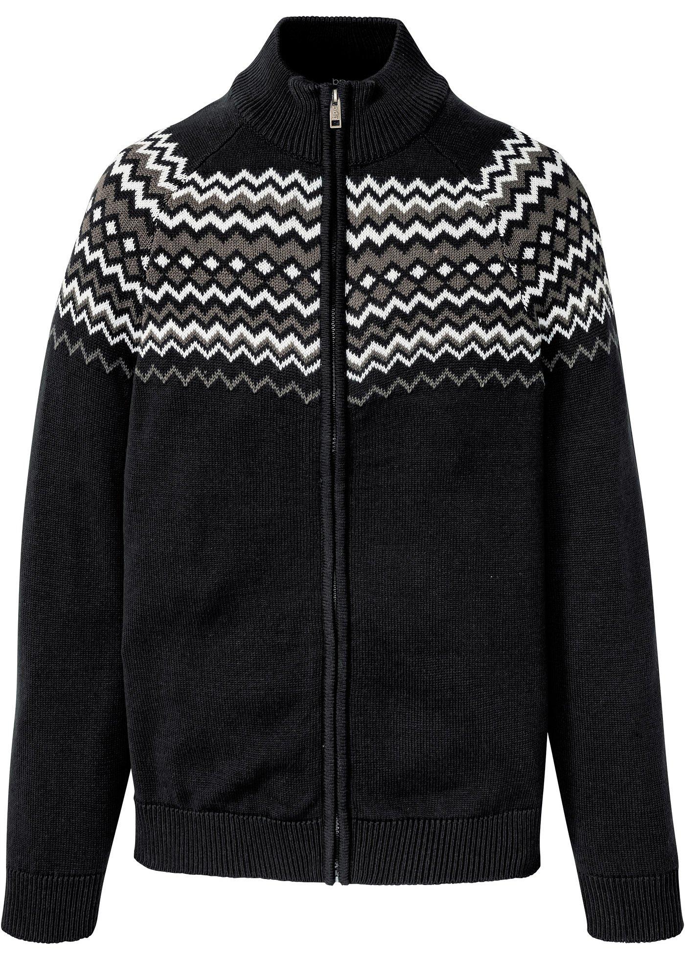 Gilet en maille norvégien coupe confort