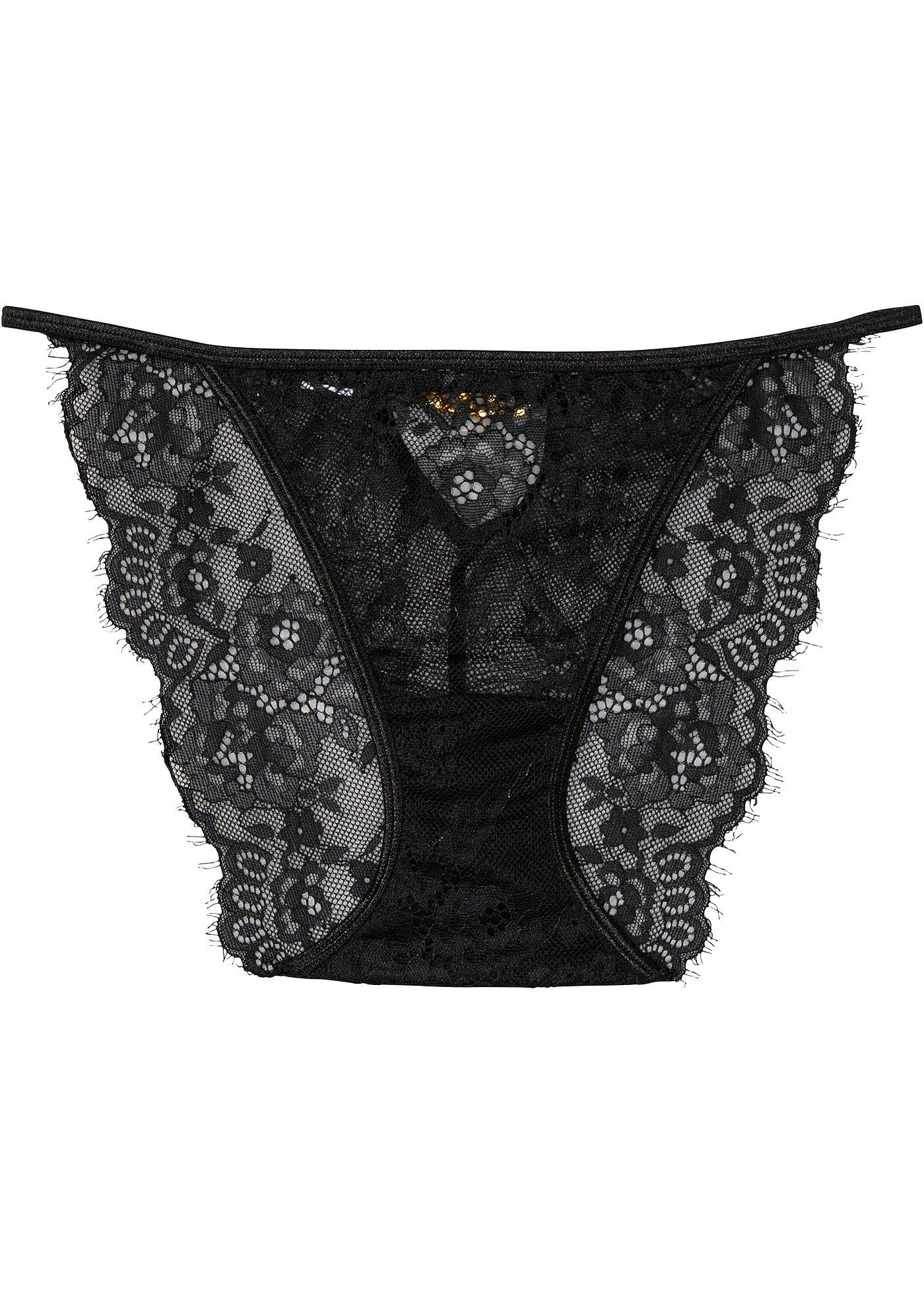 Slip tanga avec superbe accessoire