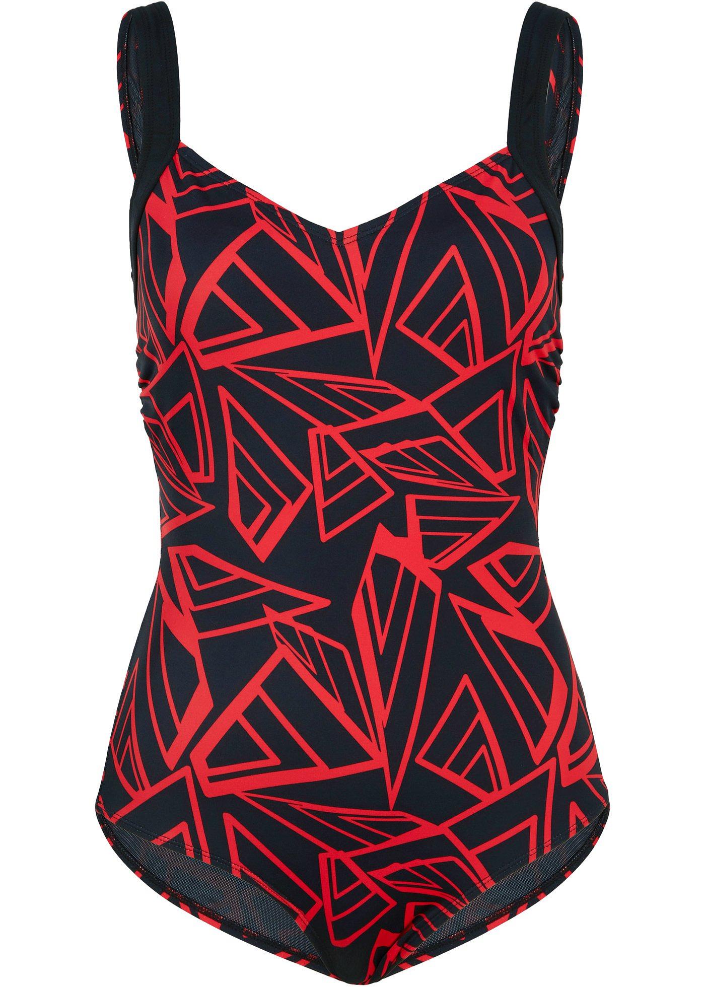 Maillot 1 pièce sculptant avec effet sculptant léger, avec polyamide recyclé