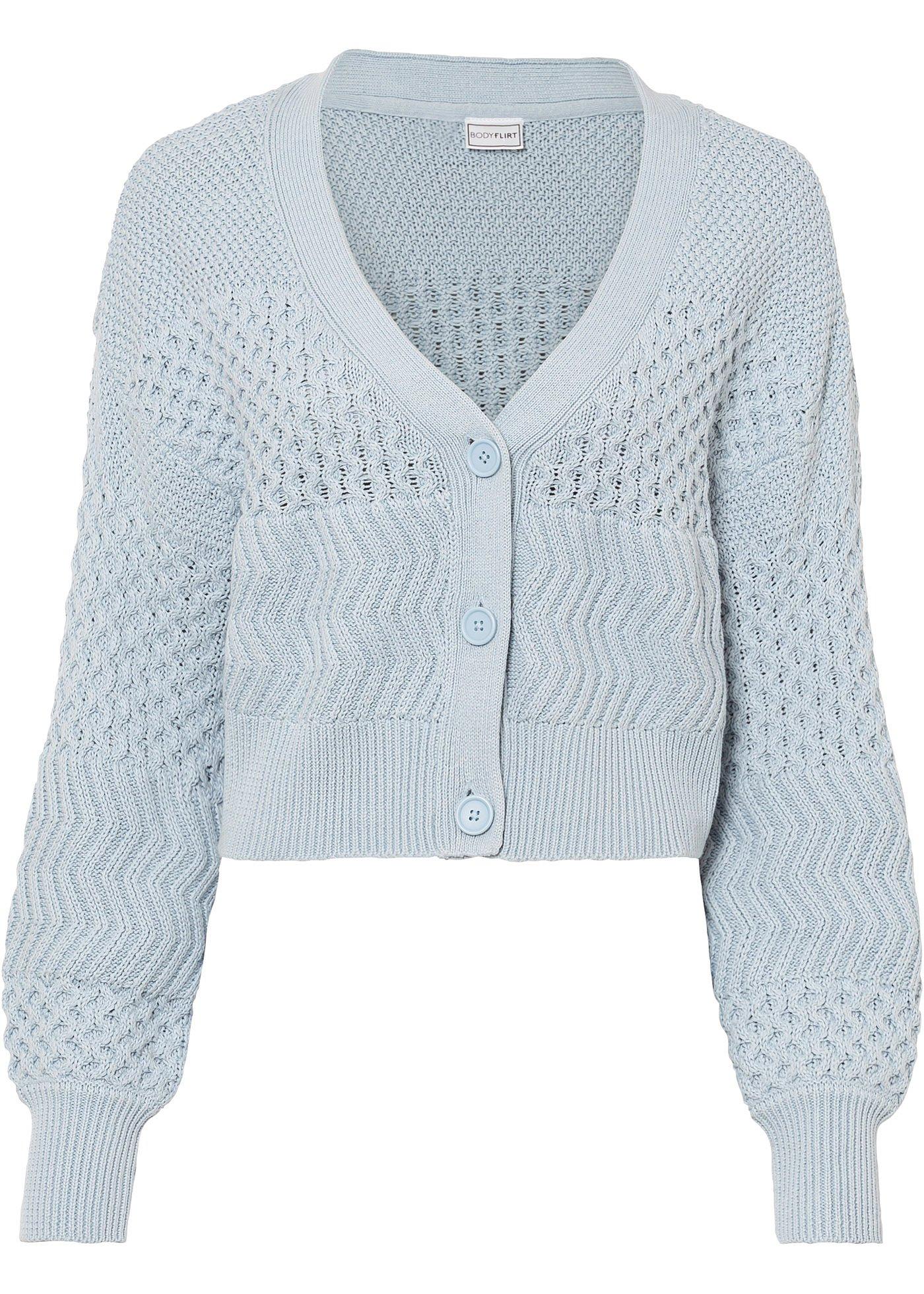 Gilet court en maille