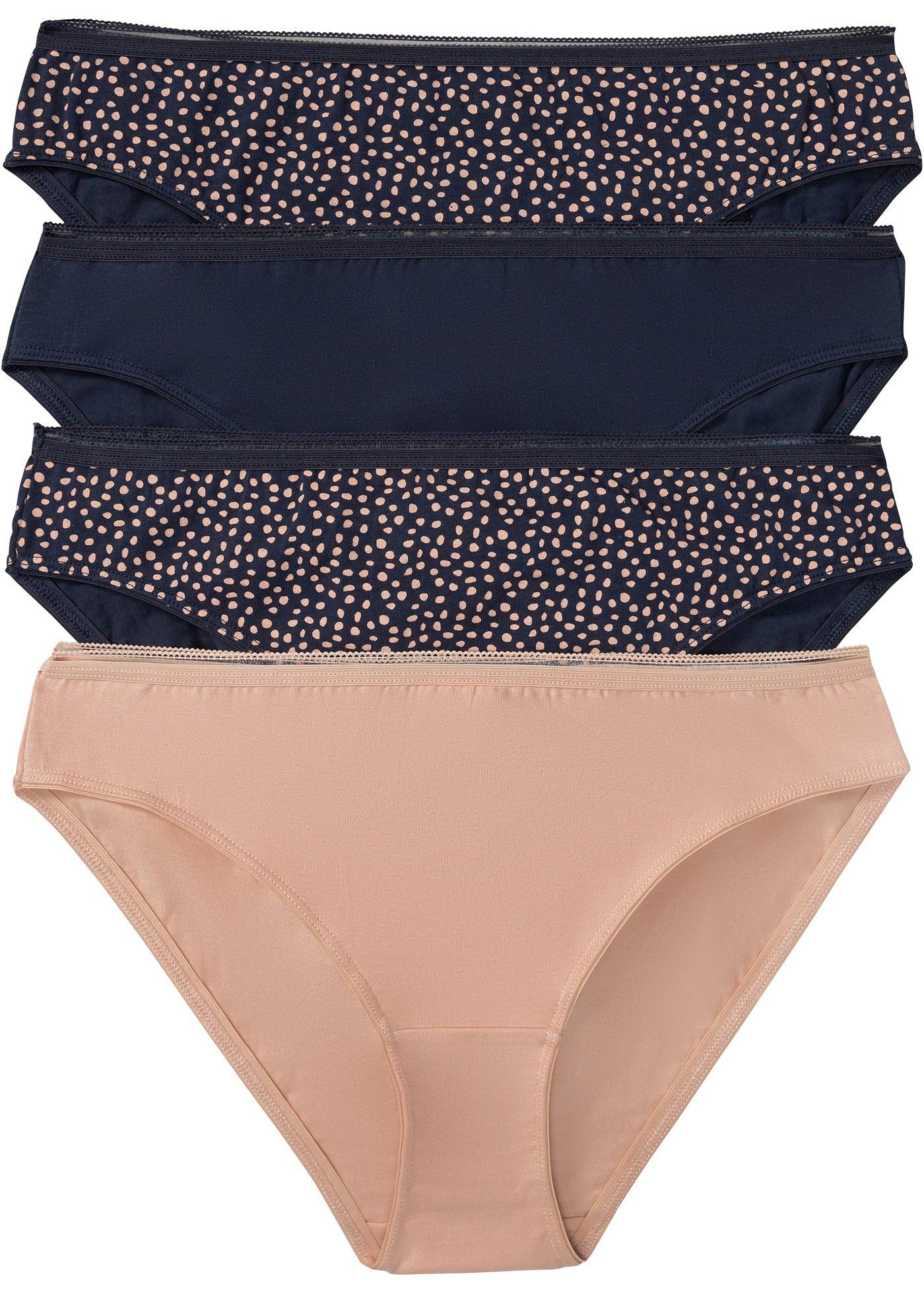 Lot de 4 slips avec coton