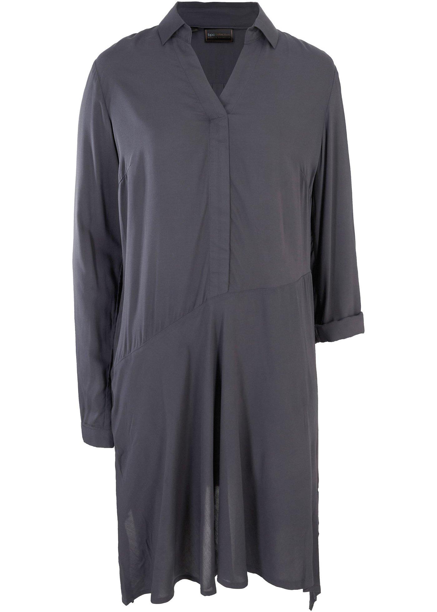 Tunique-blouse à pans en viscose