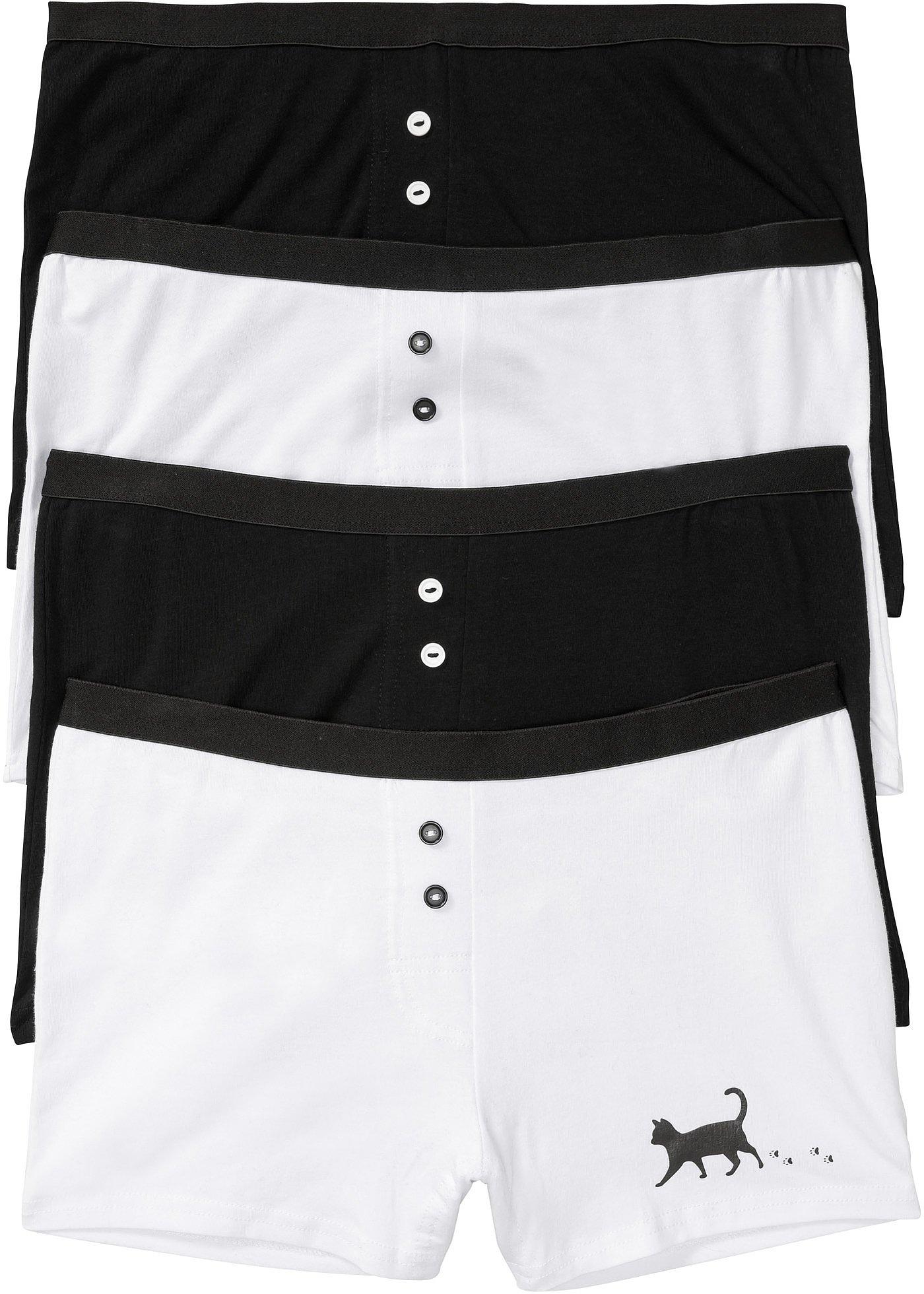 Lot de 4 boxers femme