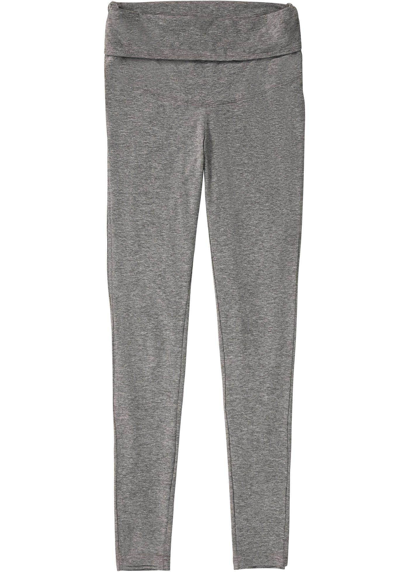 Legging avec revers à la taille