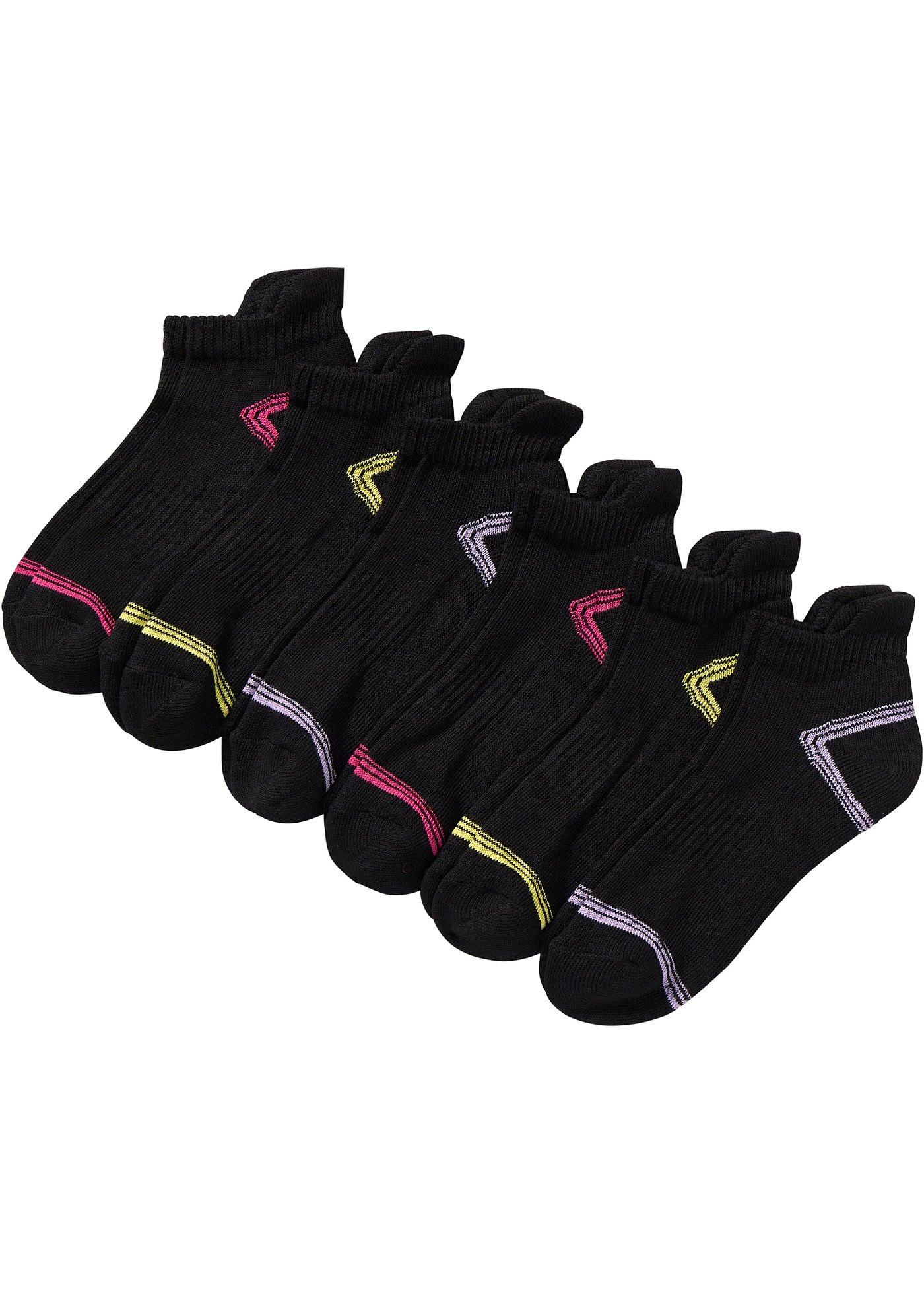 Lot de 6 paires de chaussettes de sport avec intérieur éponge