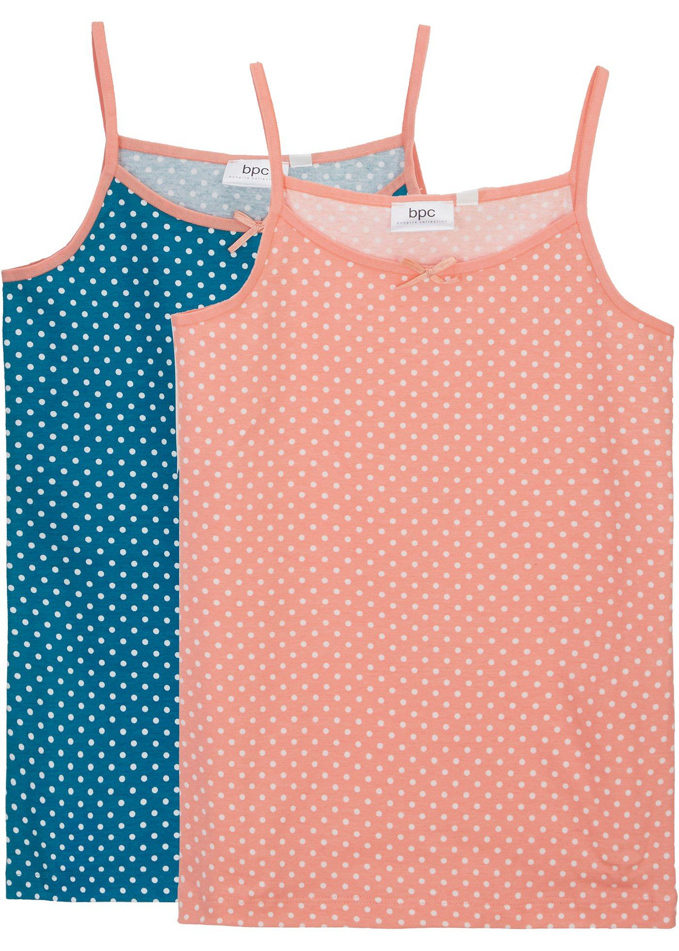 Lot de 2 tricots de peau fille