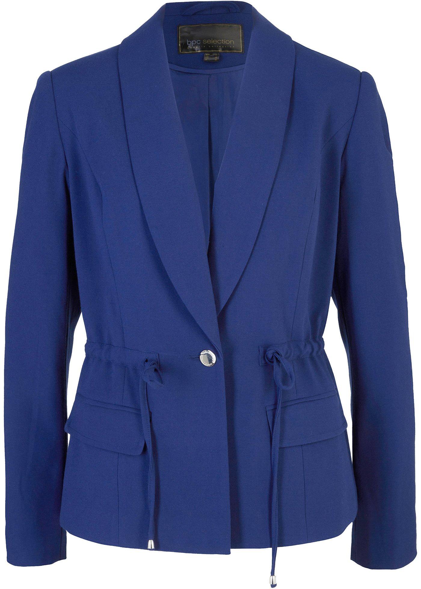 Veste-blazer avec ceinture à nouer