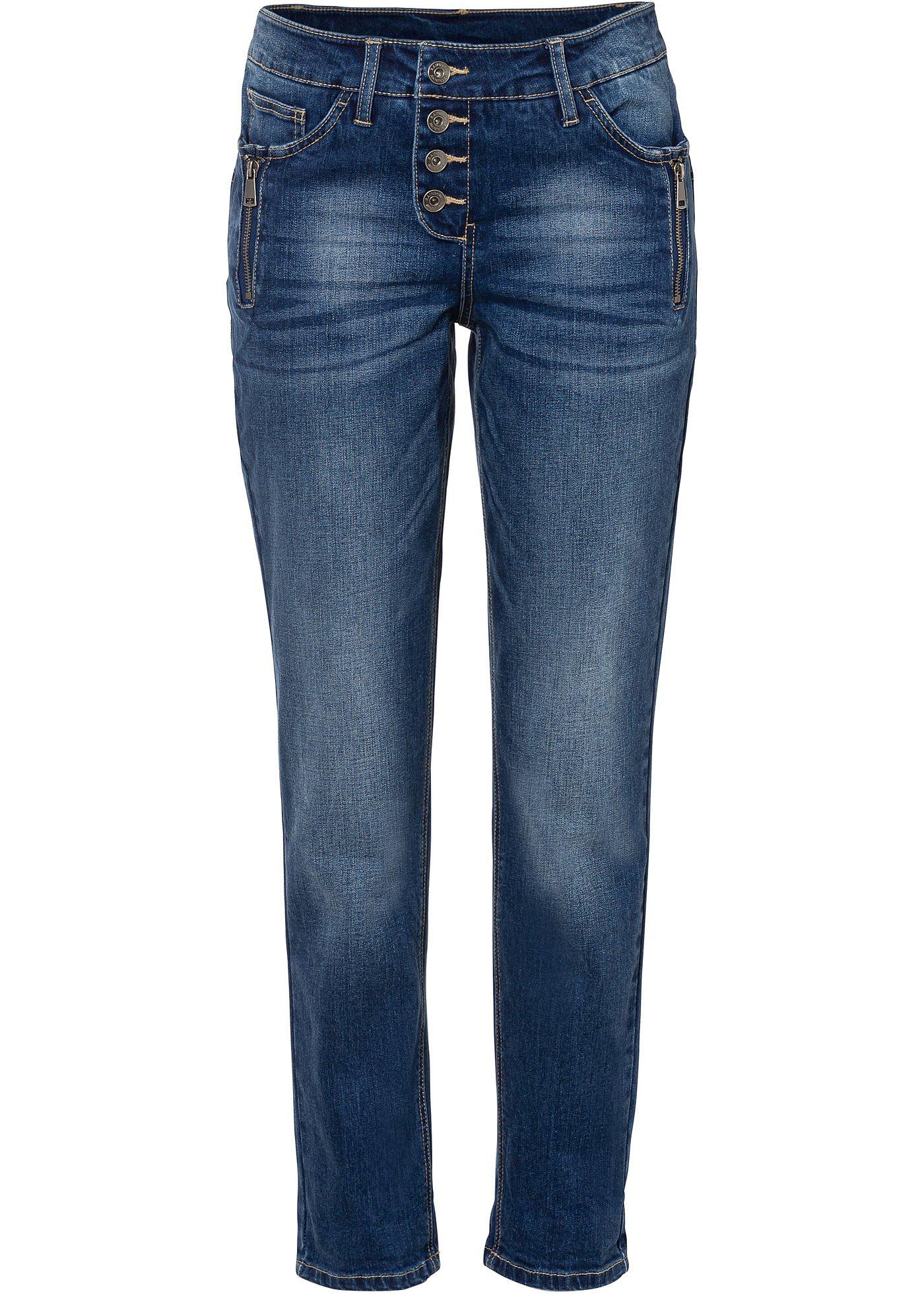 Image de Jean Boyfriend avec détails zips