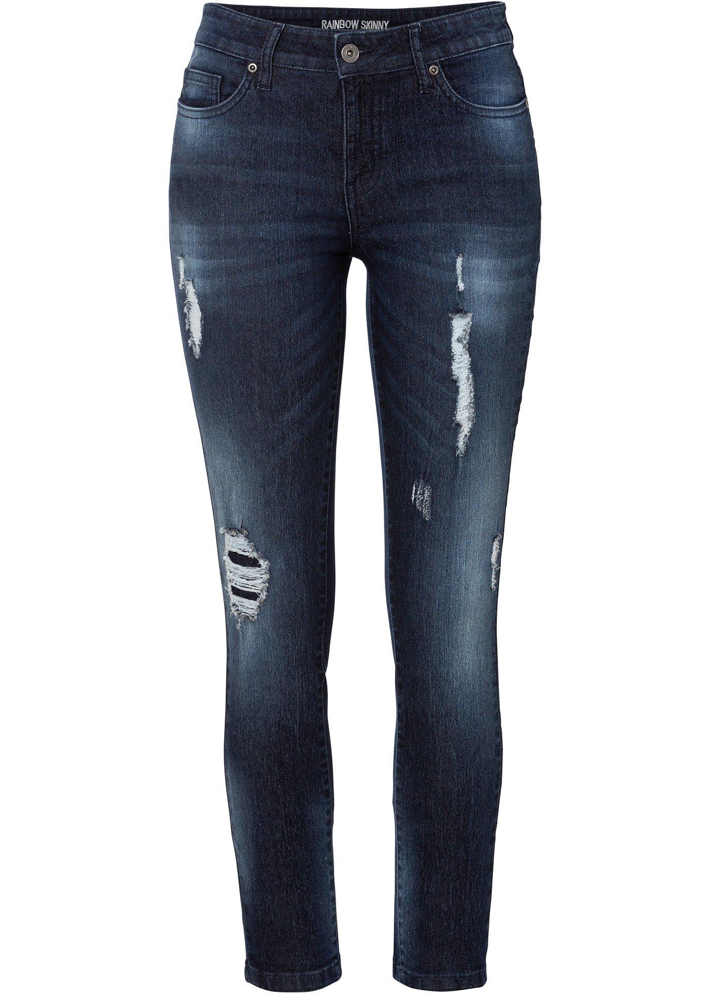 Image de Jean Skinny raccourci avec effets destroy