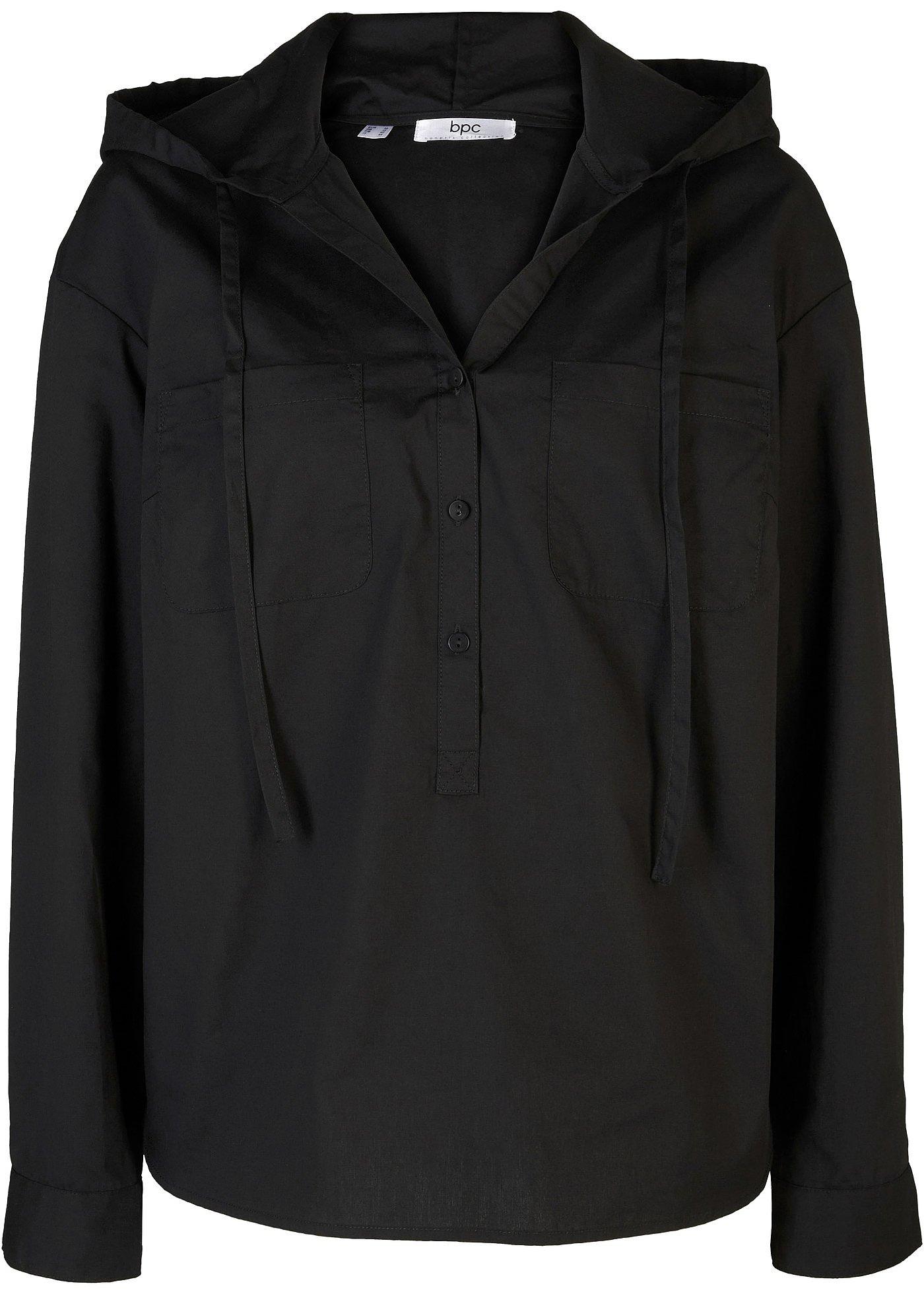 Blouse-tunique à capuche