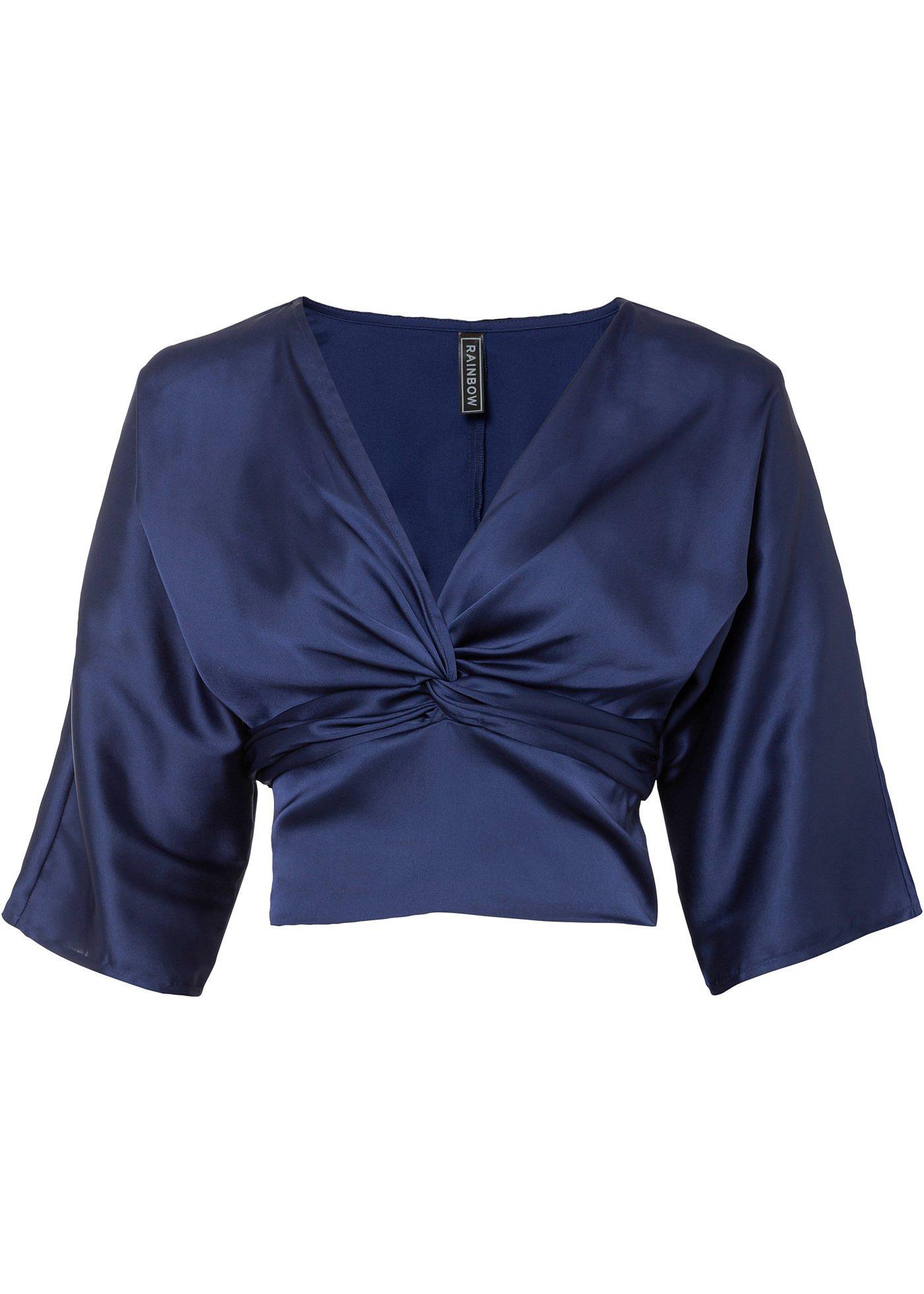 Blouse en satin
