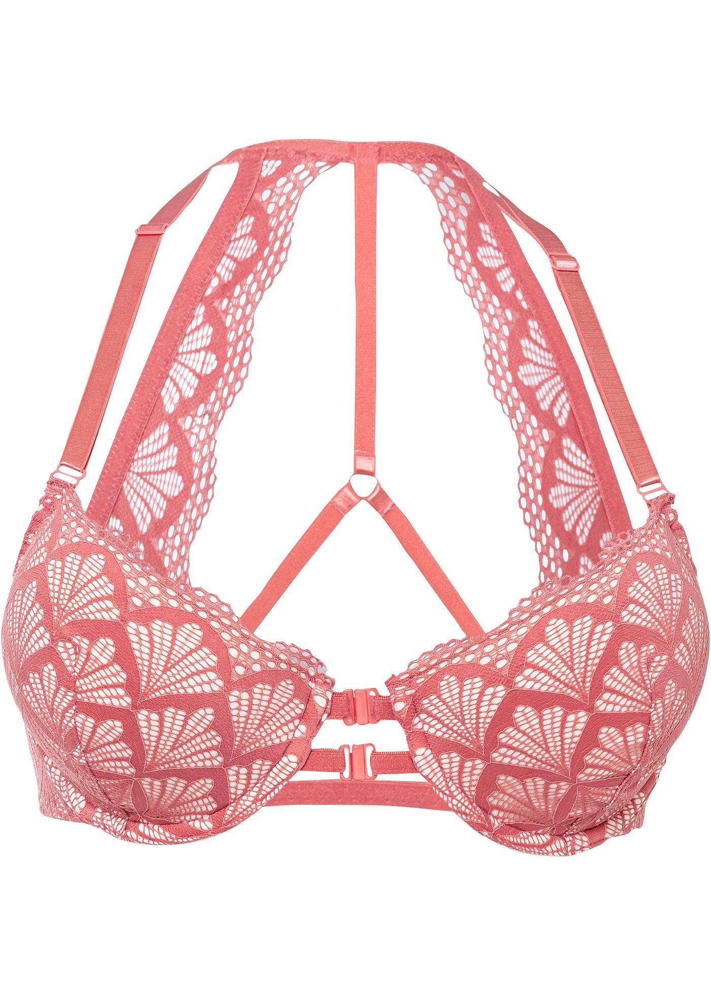 Soutien-gorge à coques avec armatures fermeture devant