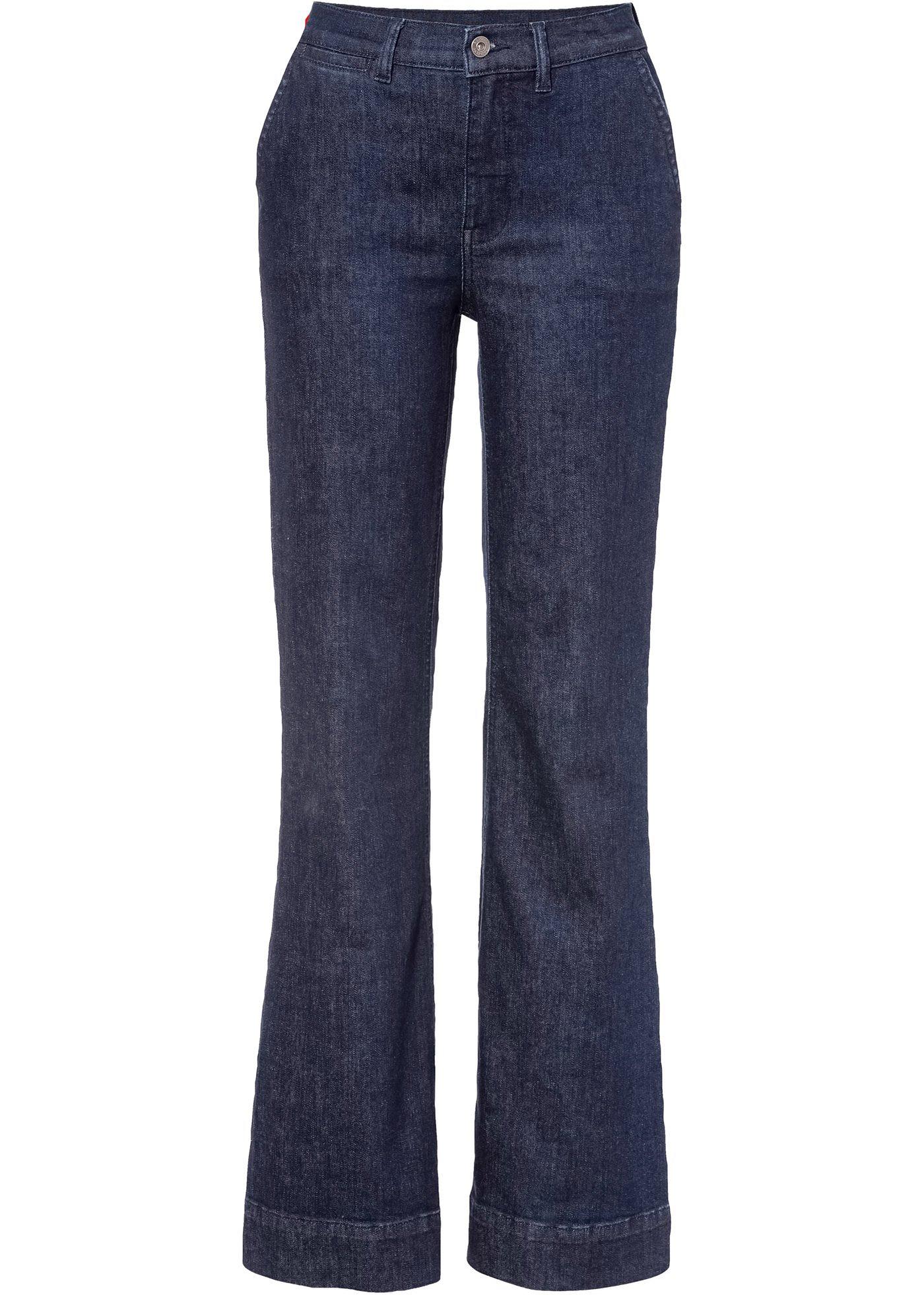 Jean évasé taille haute