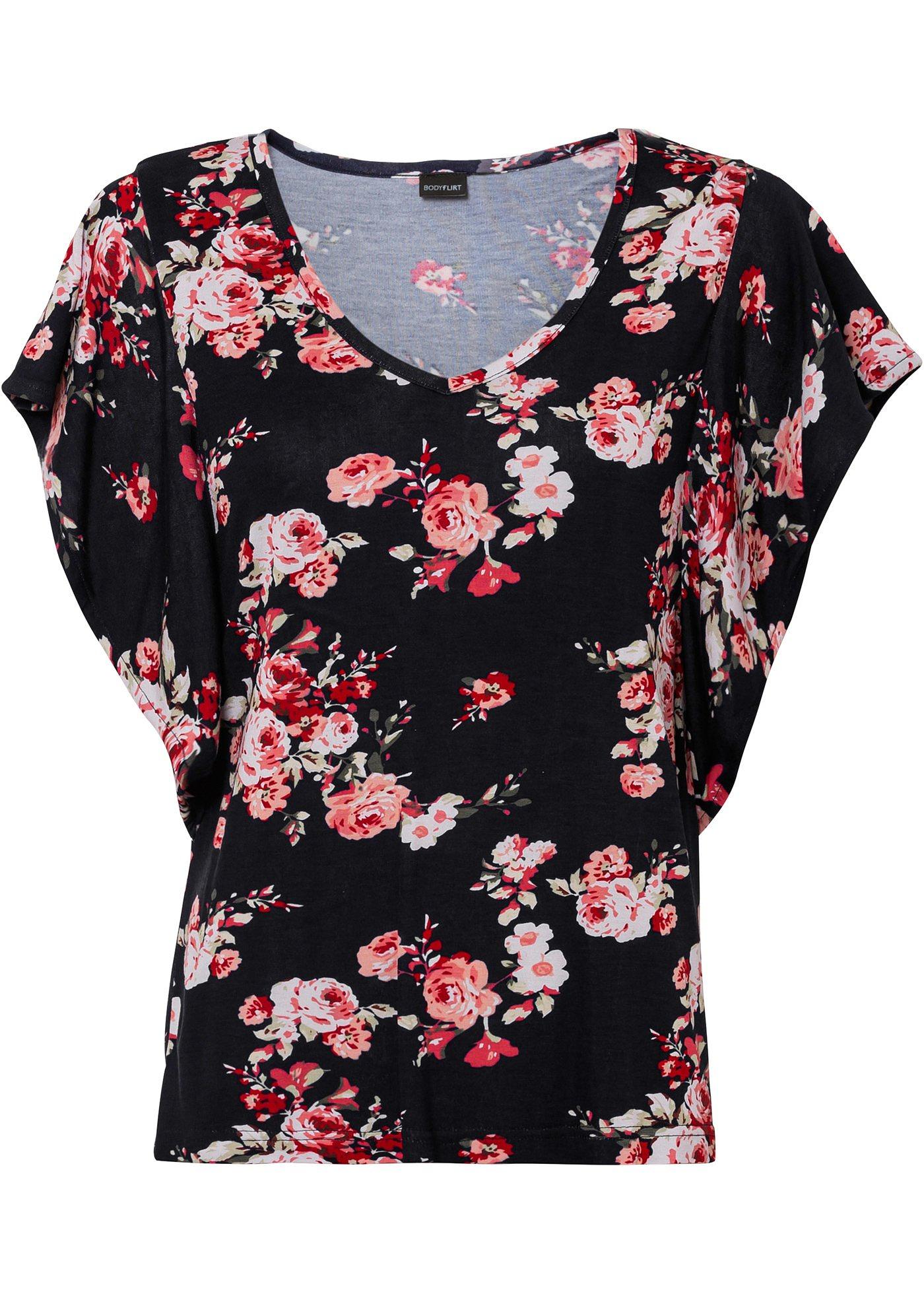 T-shirt à manches volantées