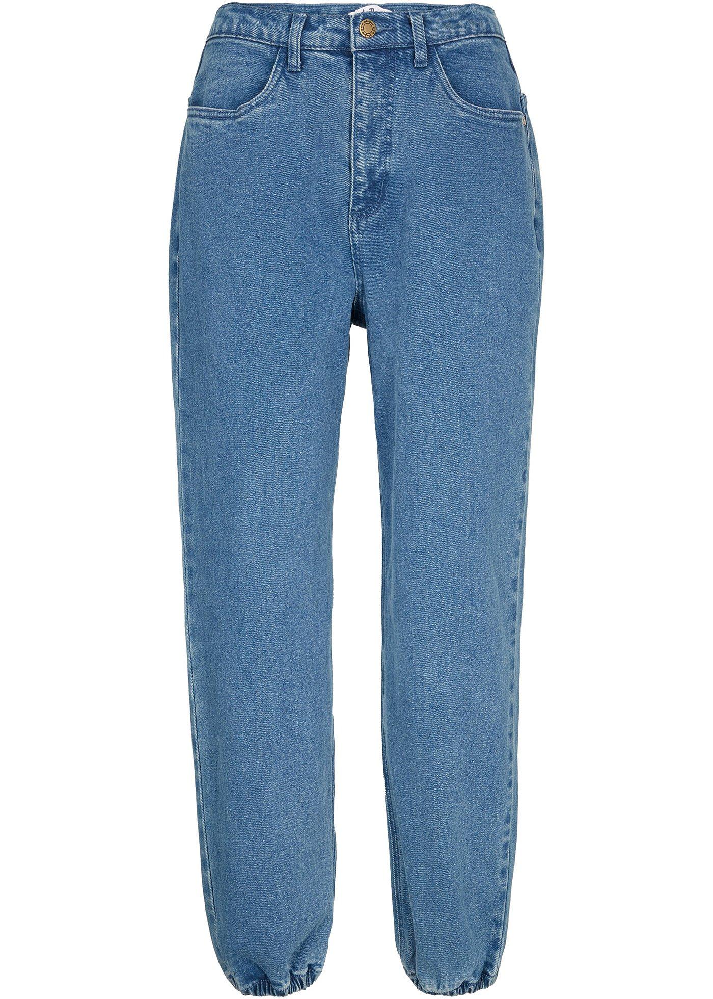 Jean extensible Barrel avec élastique à la base