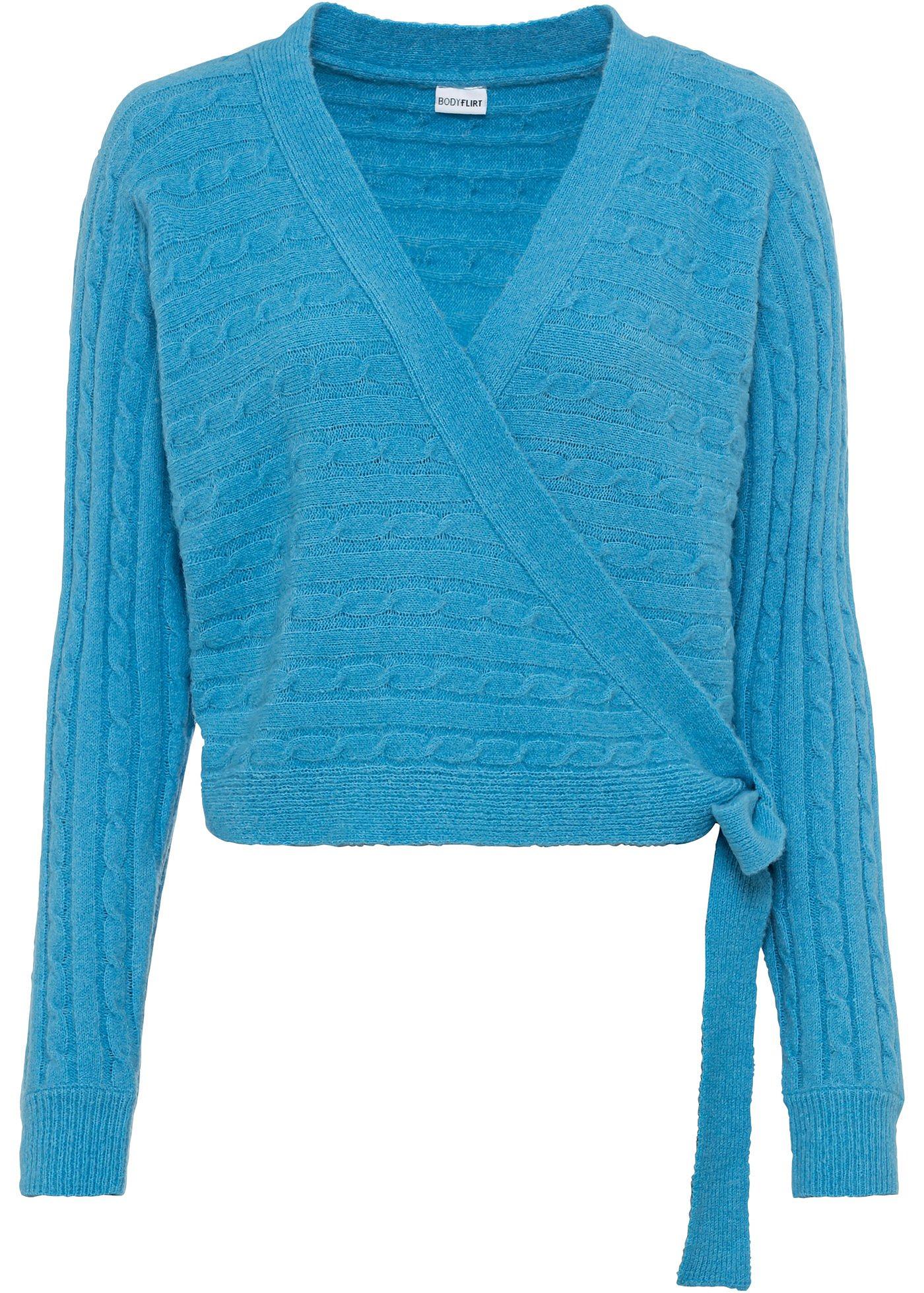 Gilet en maille portefeuille