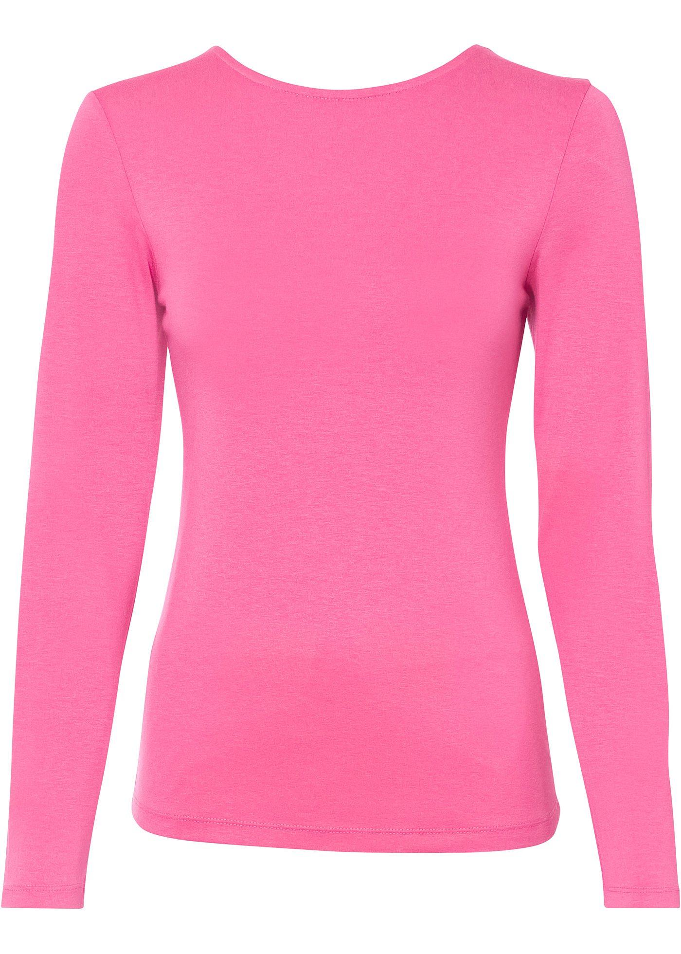 T-shirt manches longues avec décolleté dos