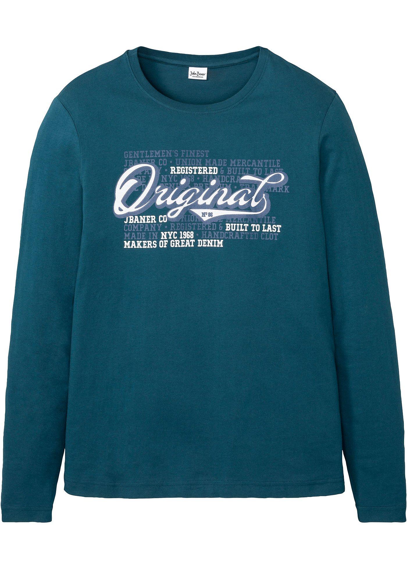 T-shirt manches longues en coton